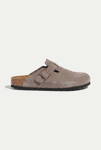 Oslo Süet Clog - Vizon