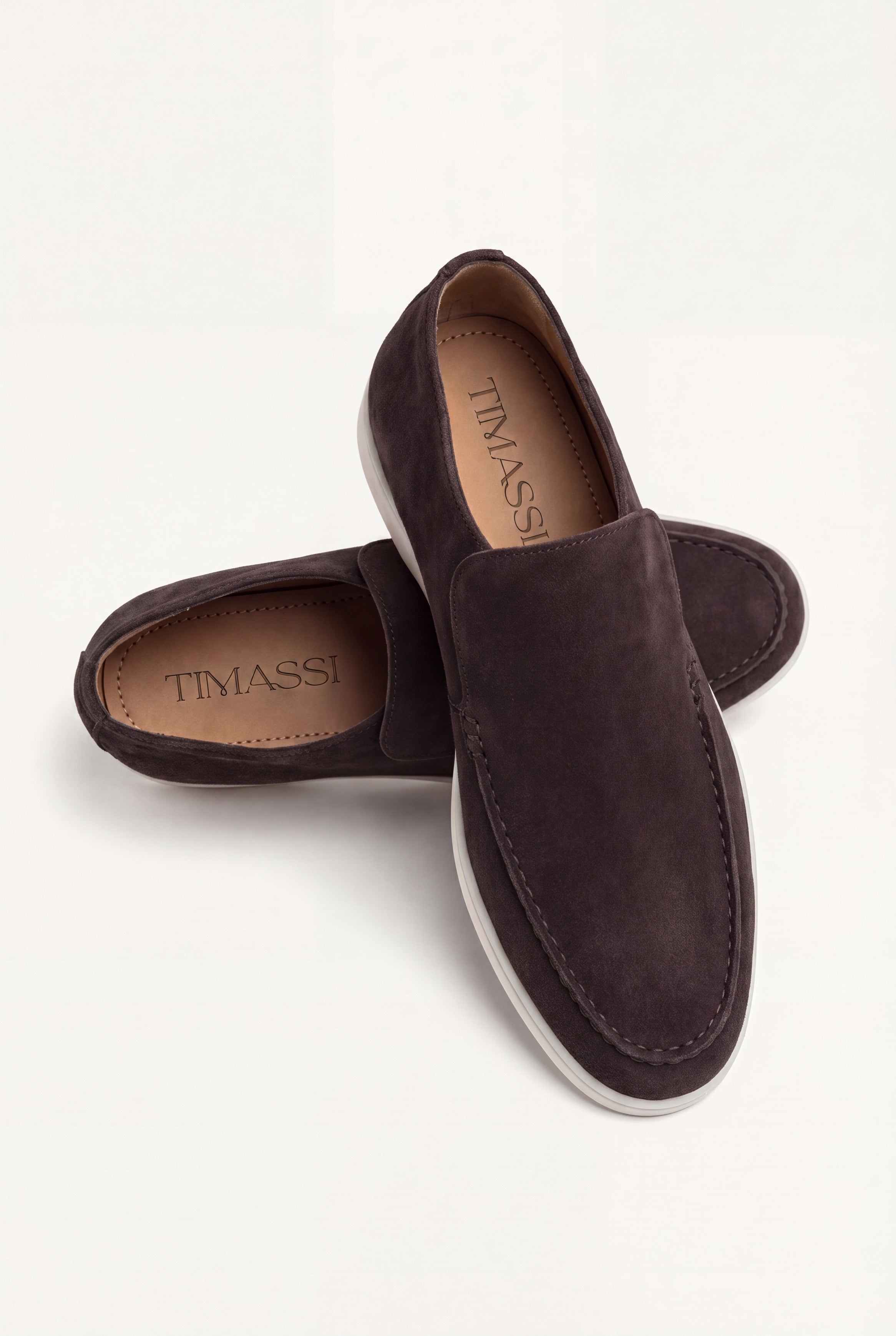 Amalfi Süet Loafer - Kahverengi