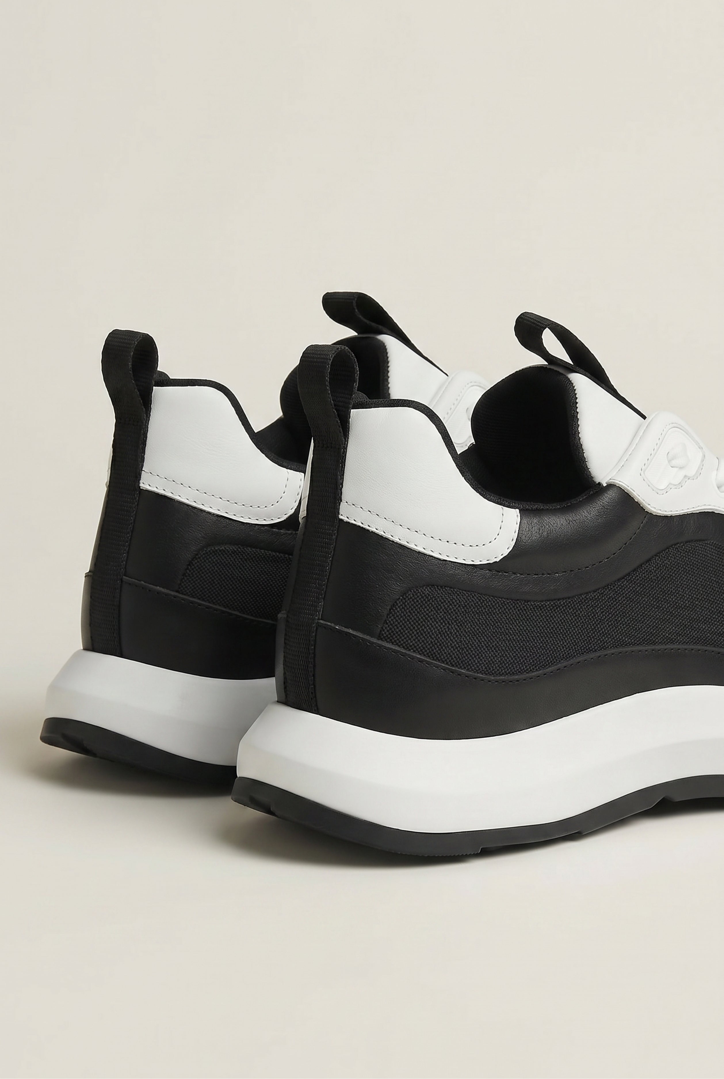 Timassi Rodore sneaker - Siyah/Beyaz taban detayı
