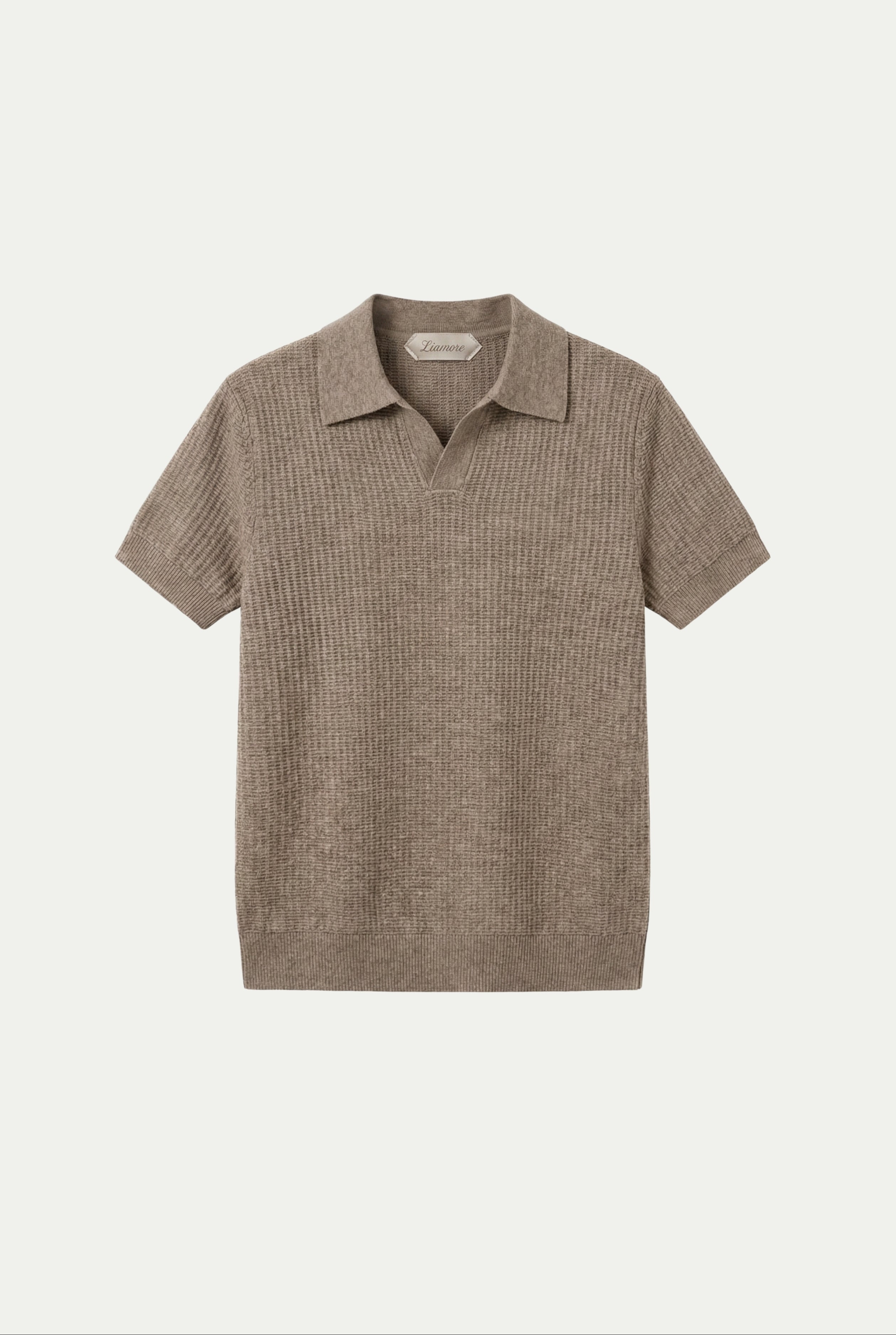 Timassi Ravello Örgü Polo - Taupe