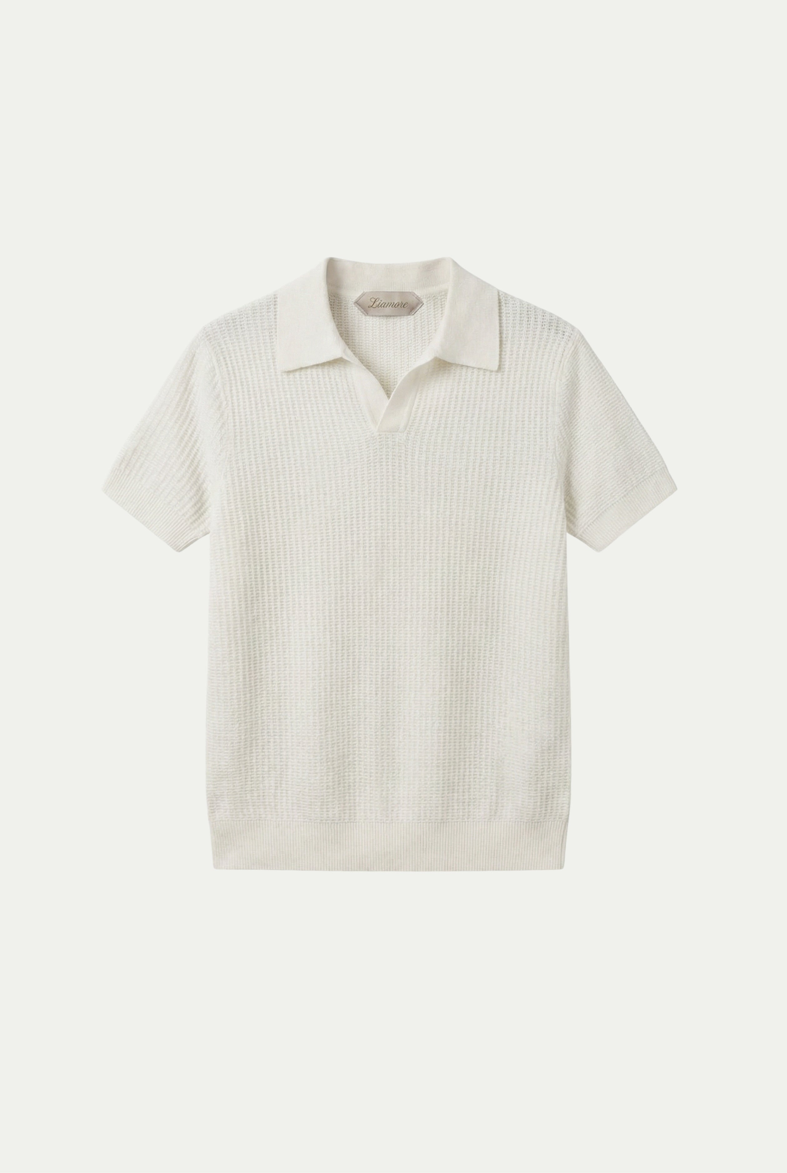 Timassi Ravello Örgü Polo - Krem