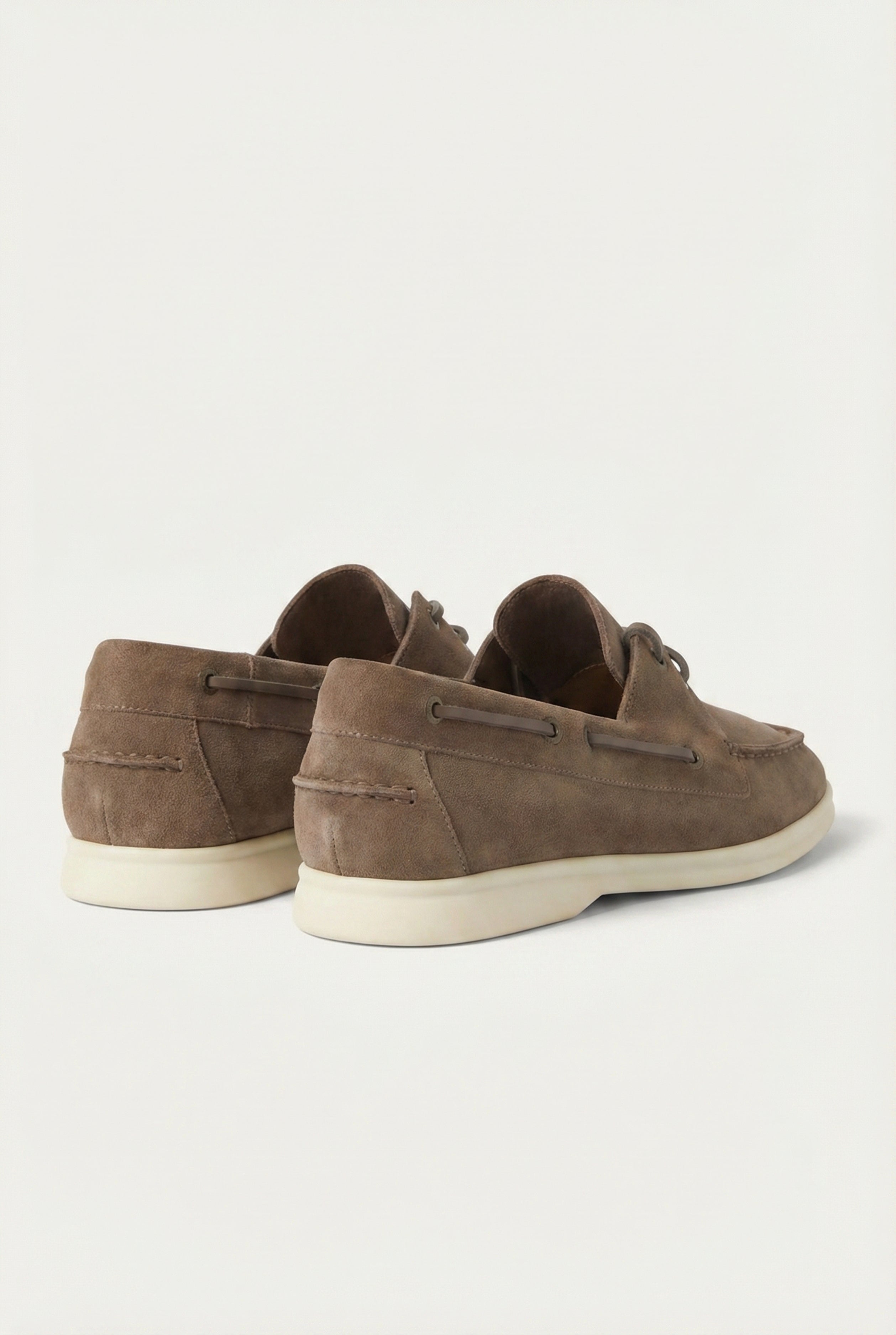 Timassi Amalfi Süet Loafer - Taupe - üst detay