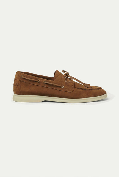 Amalfi Süet Loafer - Kahverengi