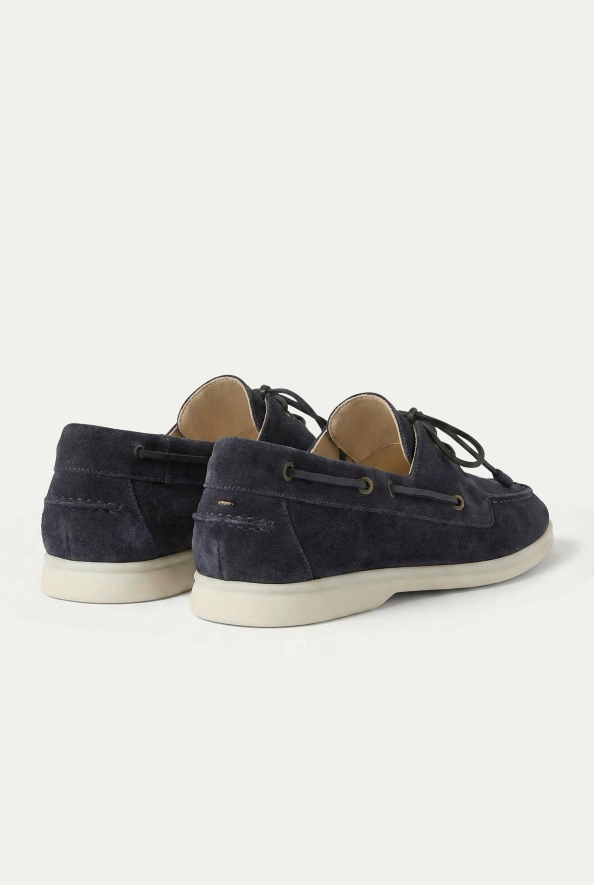 Timassi Amalfi Süet Loafer - Lacivert - üst detay