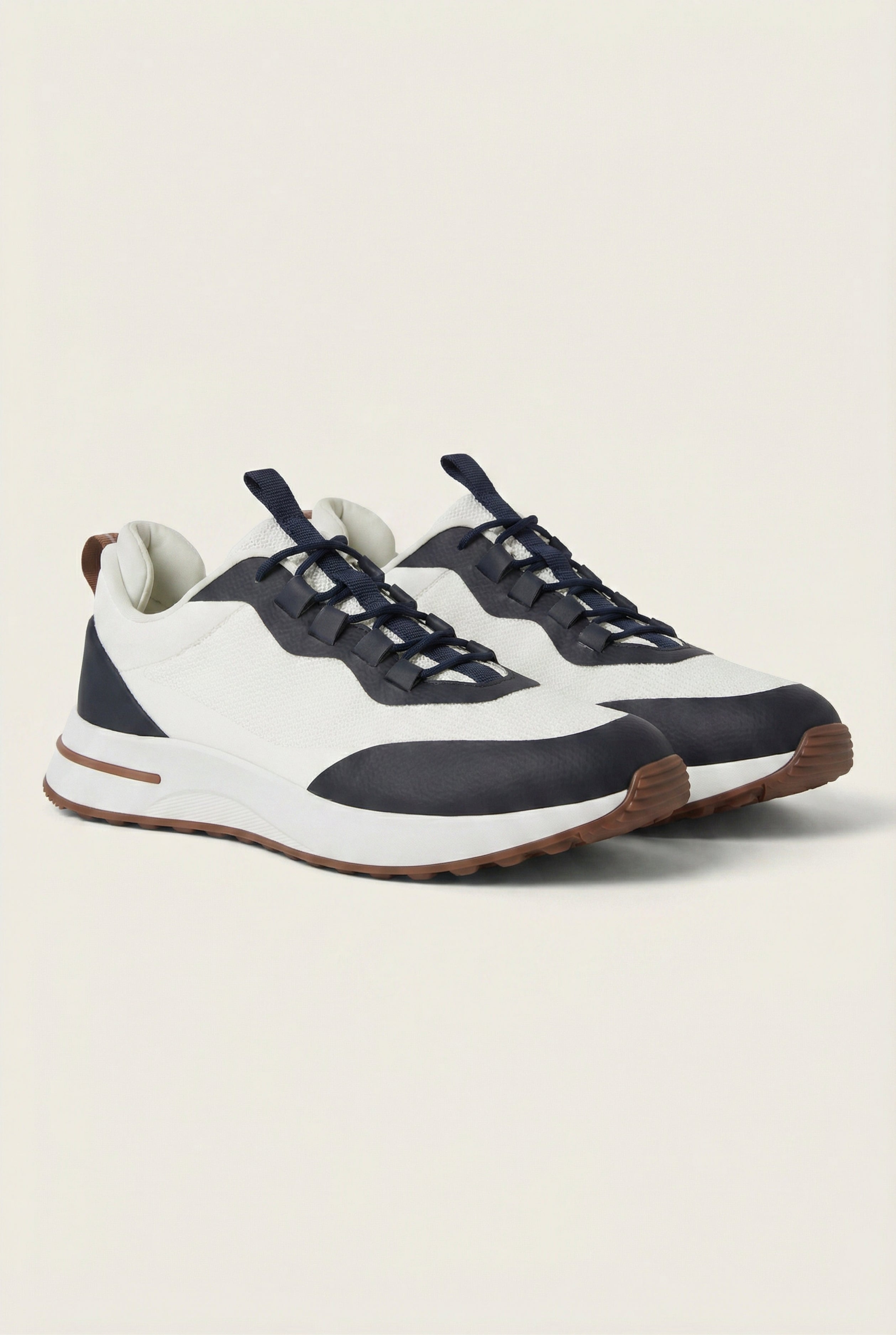 Timassi Portofino Sneaker - Beyaz Lacivert - yandan görünüm