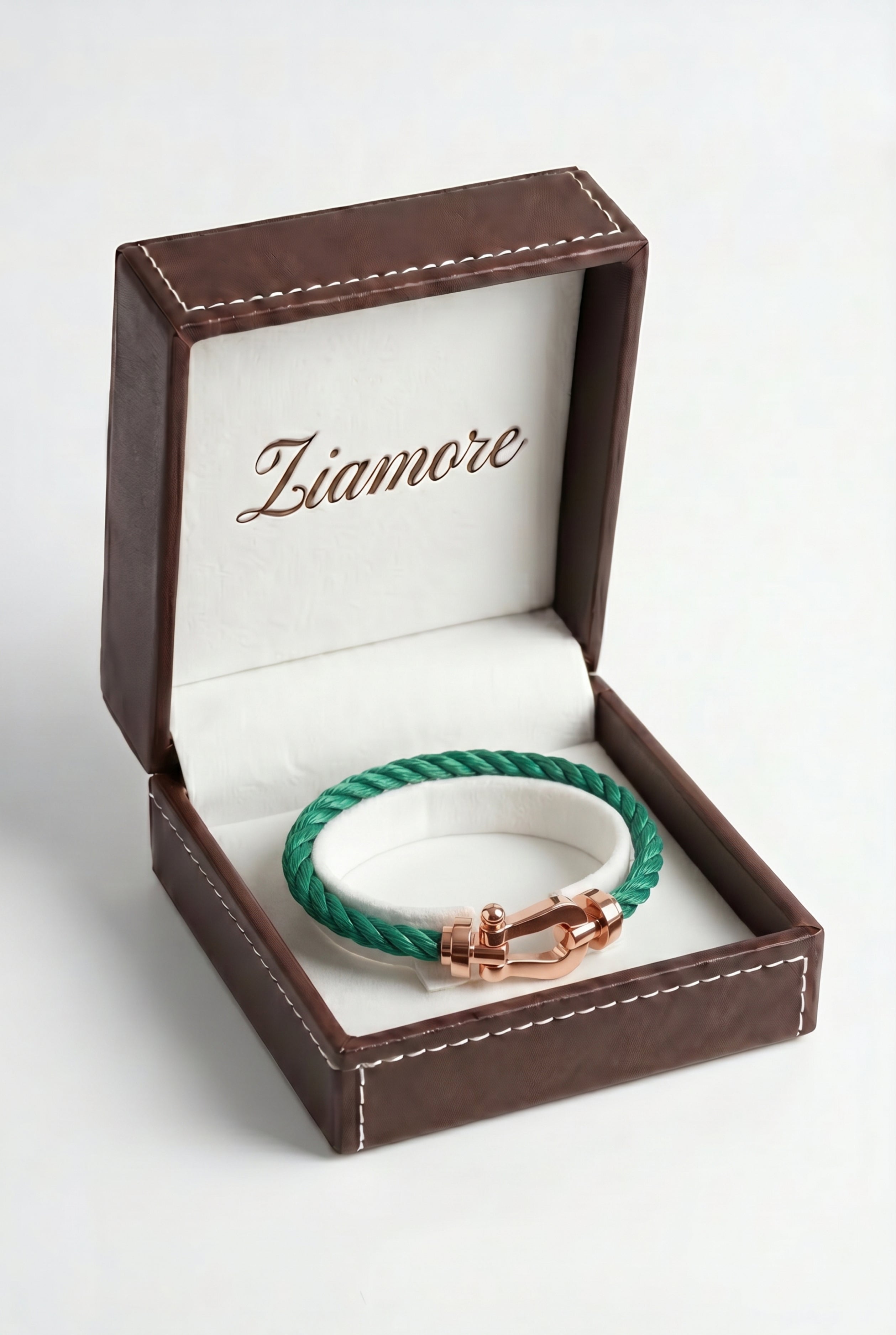 Timassi yat bileklik - Yeşil/Rose Gold stil önerisi