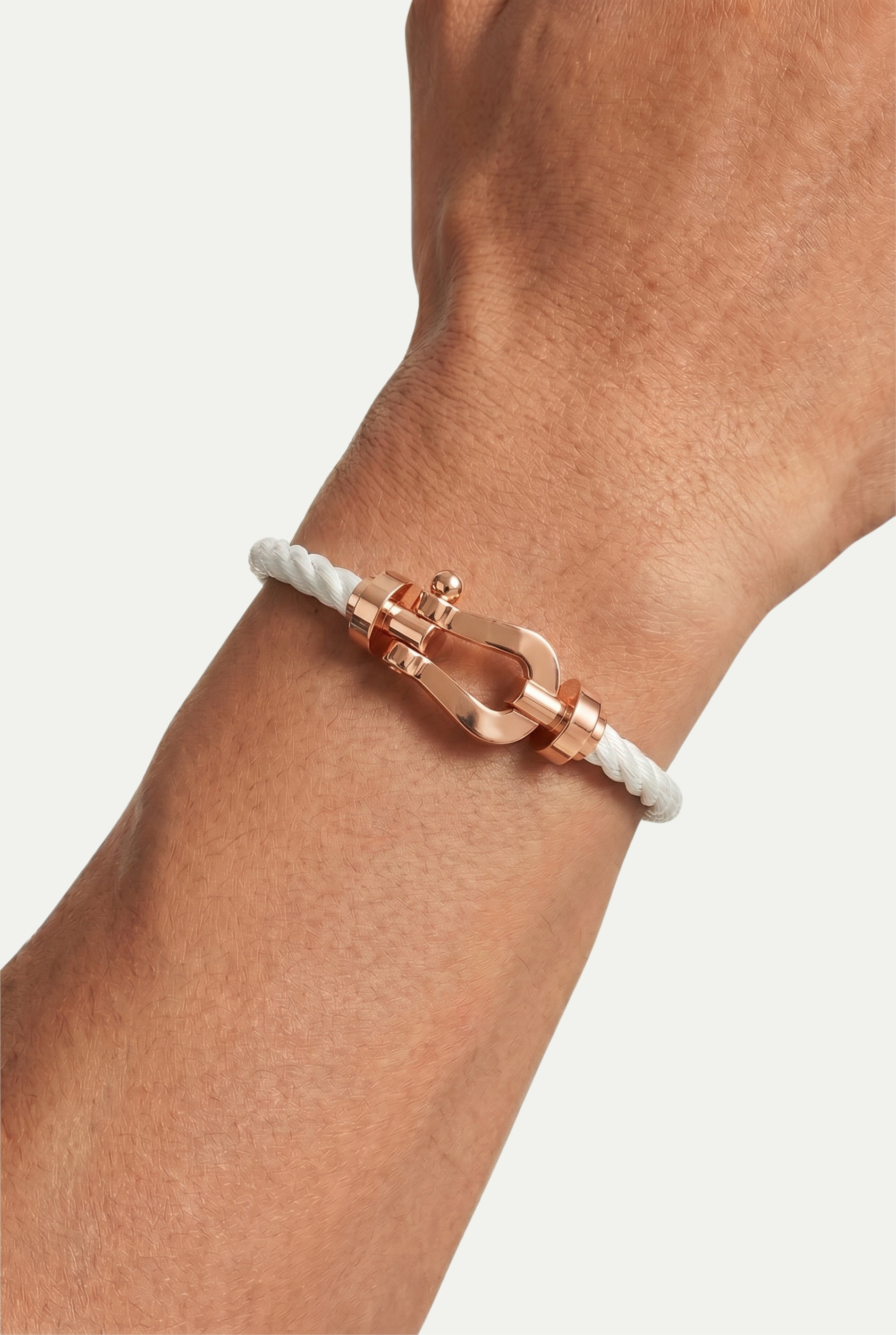 Timassi yat bileklik - Beyaz/Rose Gold detay