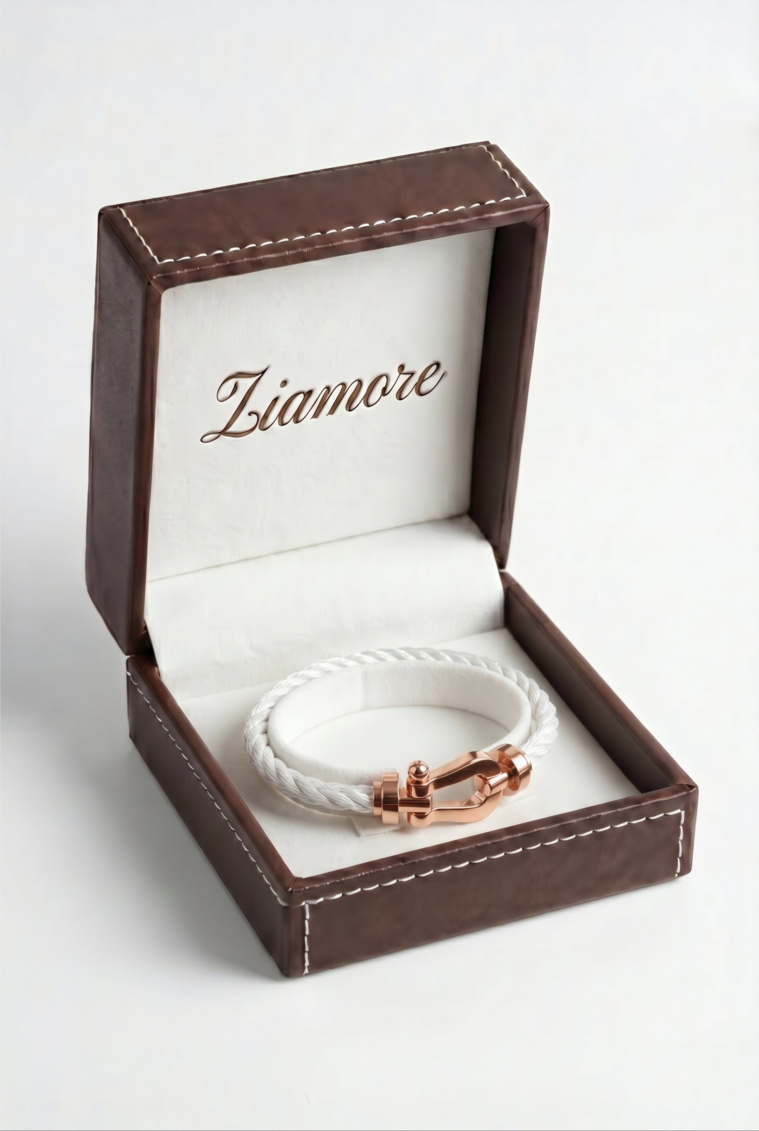Timassi yat bileklik - Beyaz/Rose Gold stil önerisi