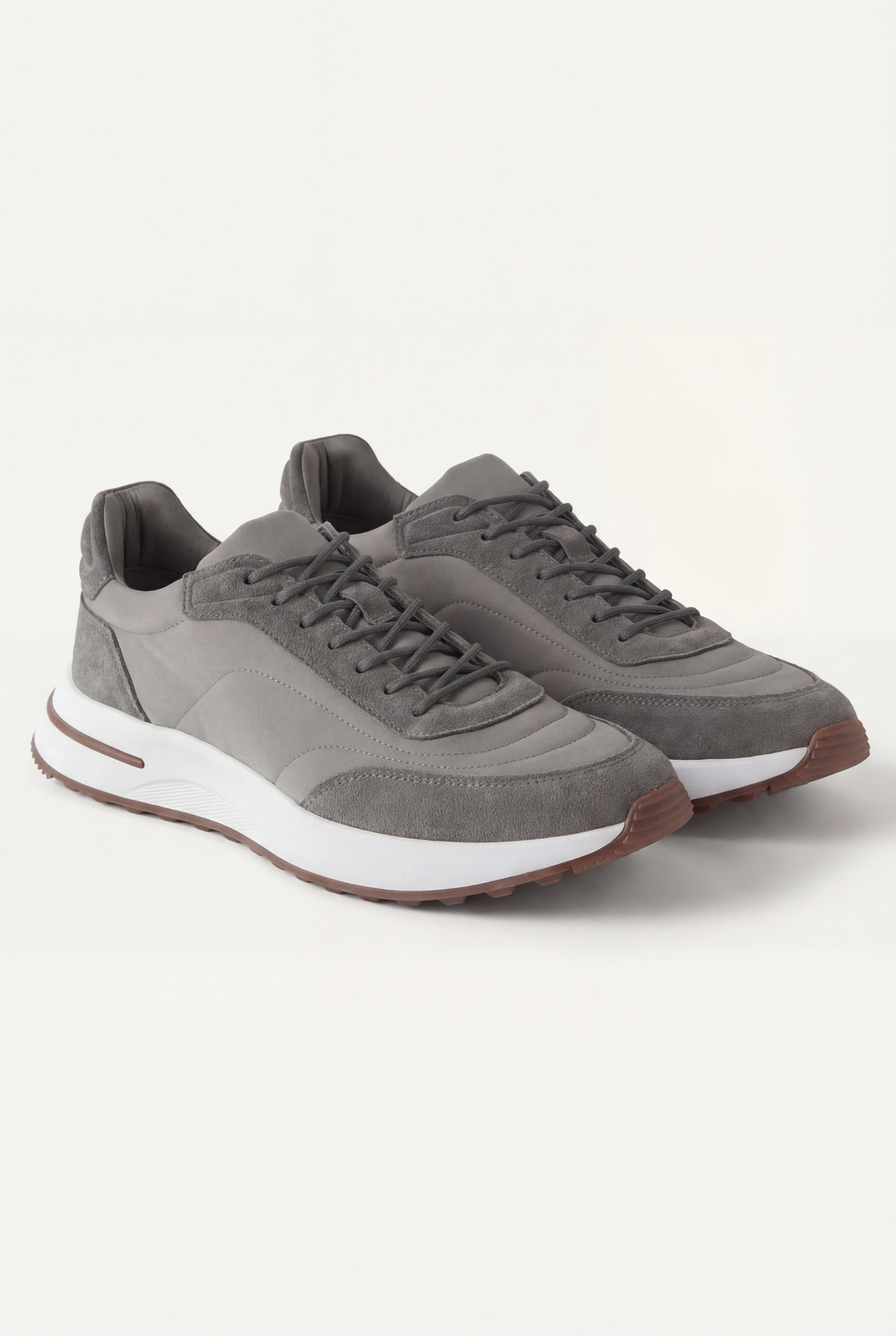 Portofino Süet Sneaker - Gri