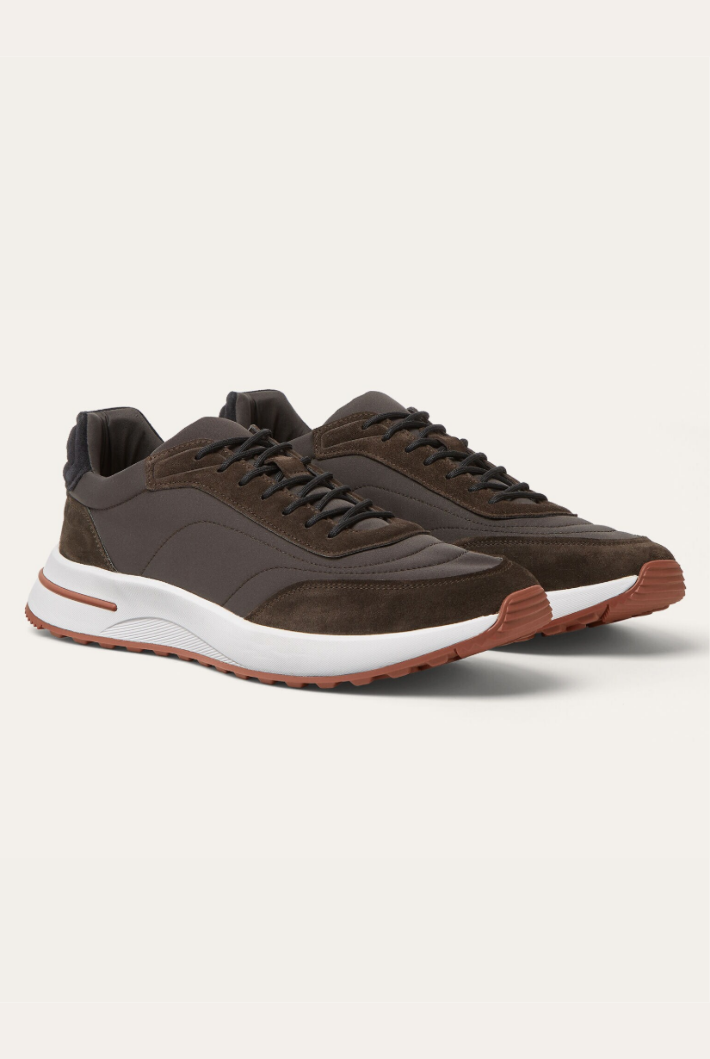 Portofino Süet Sneaker - Kahverengi