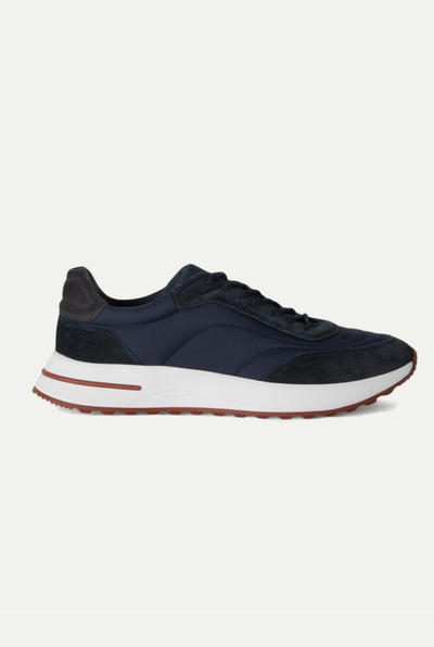 Portofino Süet Sneaker - Mavi