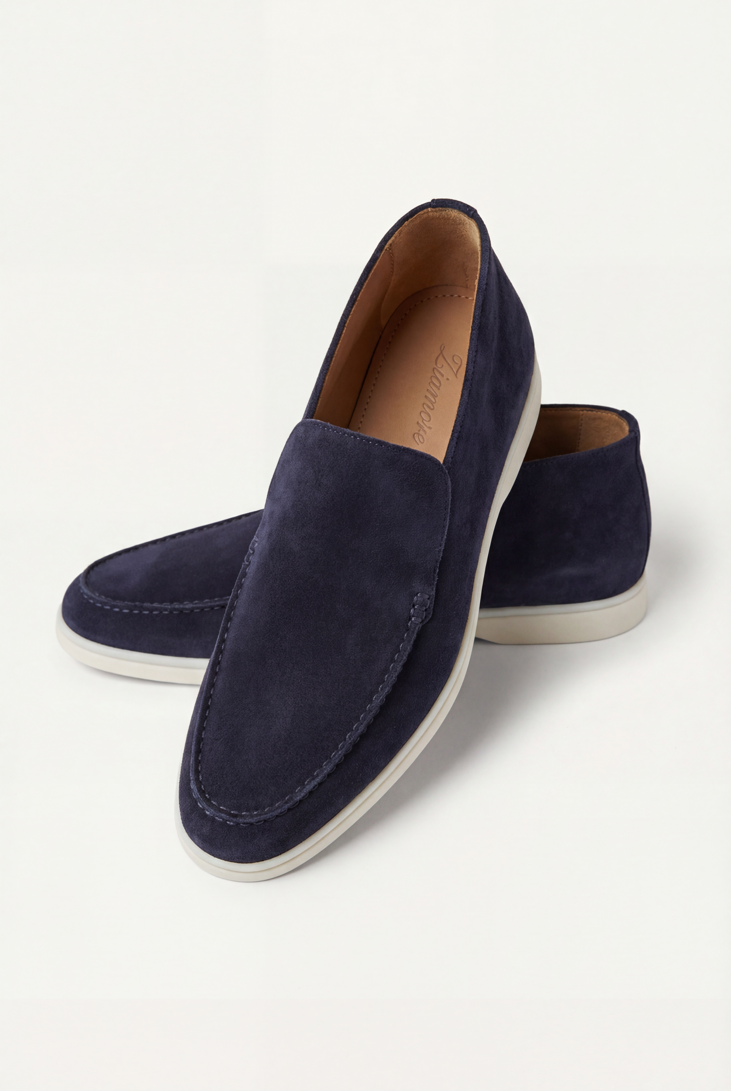 Timassi Amalfi City Süet Loafer - Lacivert taban detayı