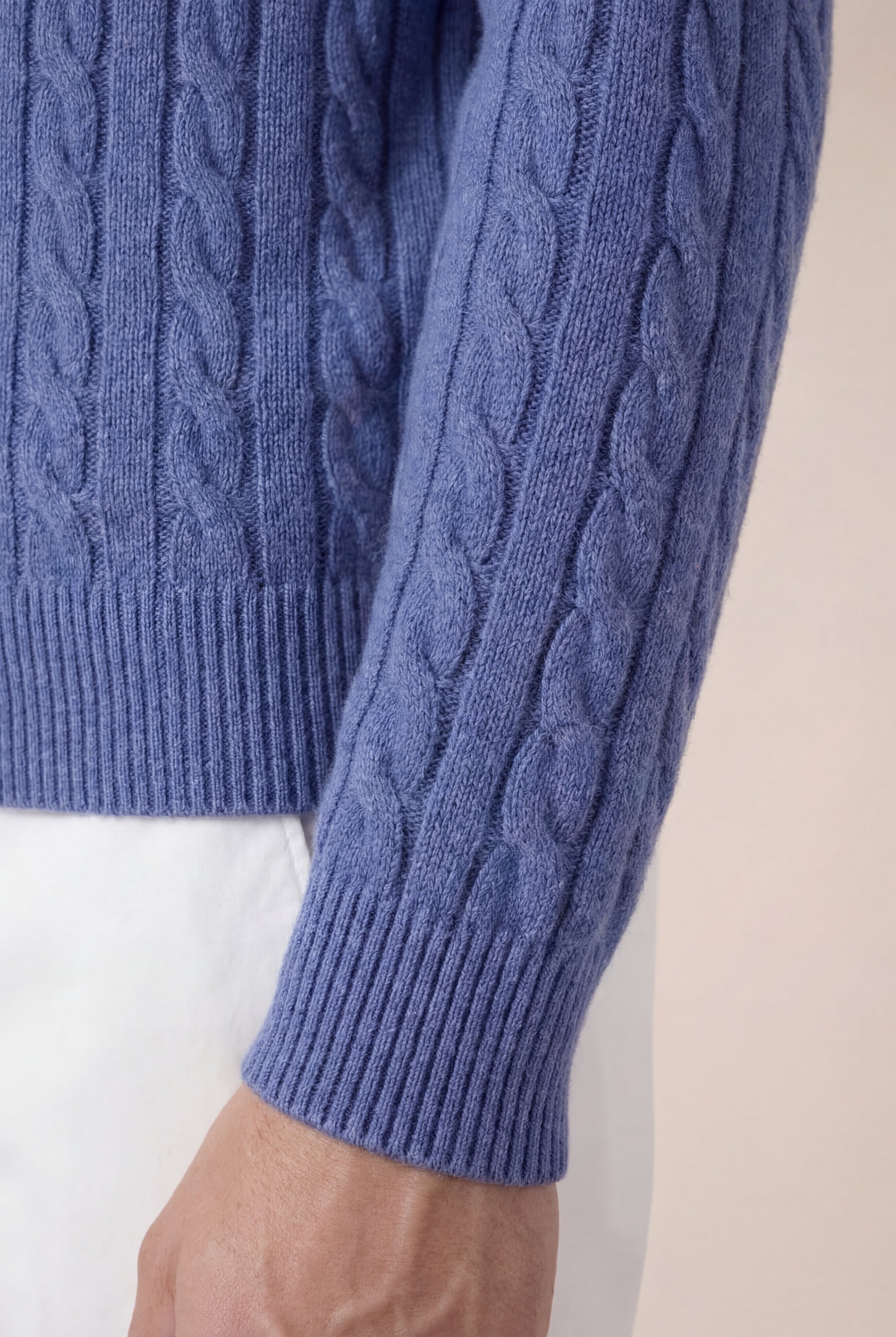 Timassi Como Kaşmir Kapüşonlu Sweatshirt - yan profil