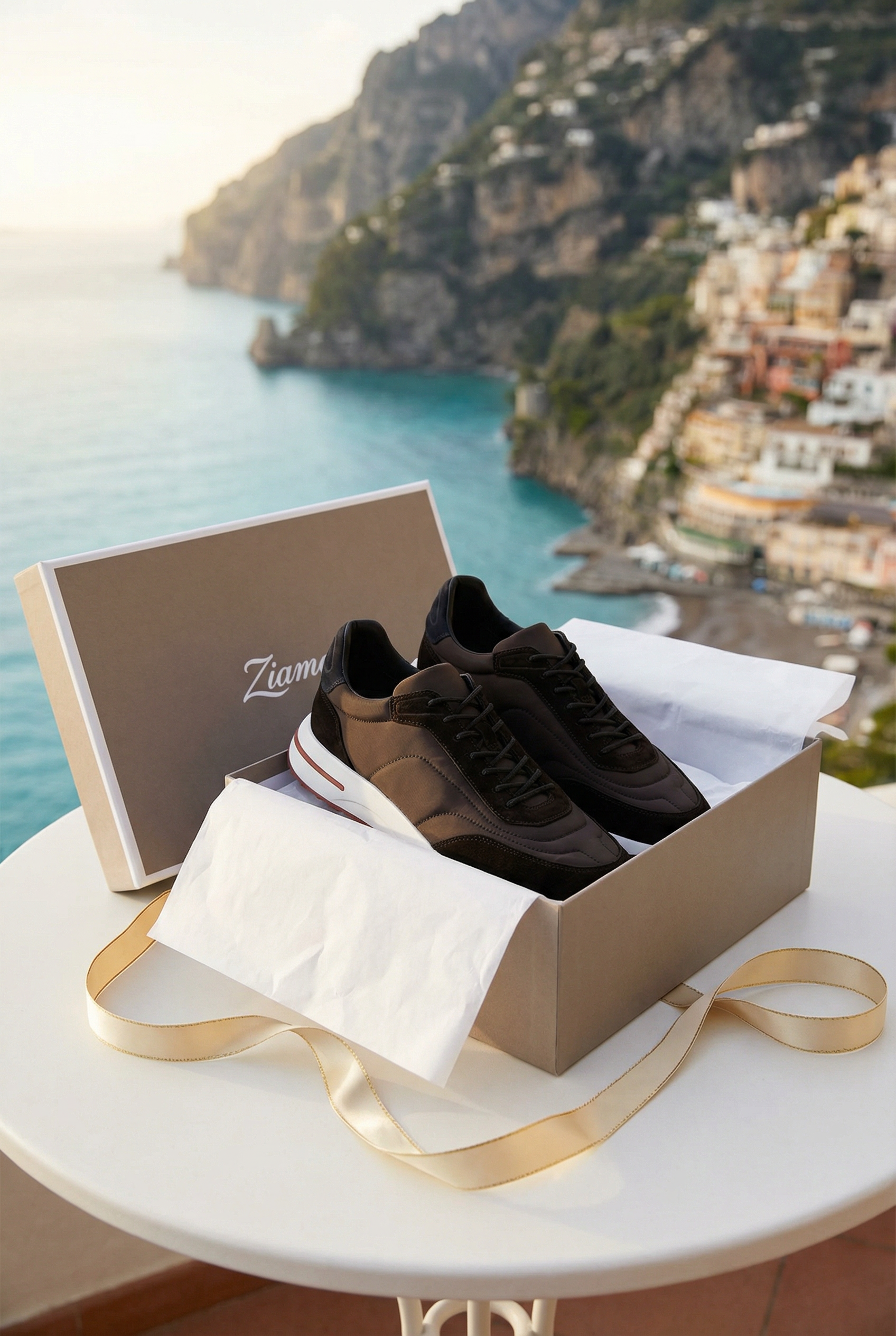 Timassi Portofino Süet Sneaker - yakın çekim