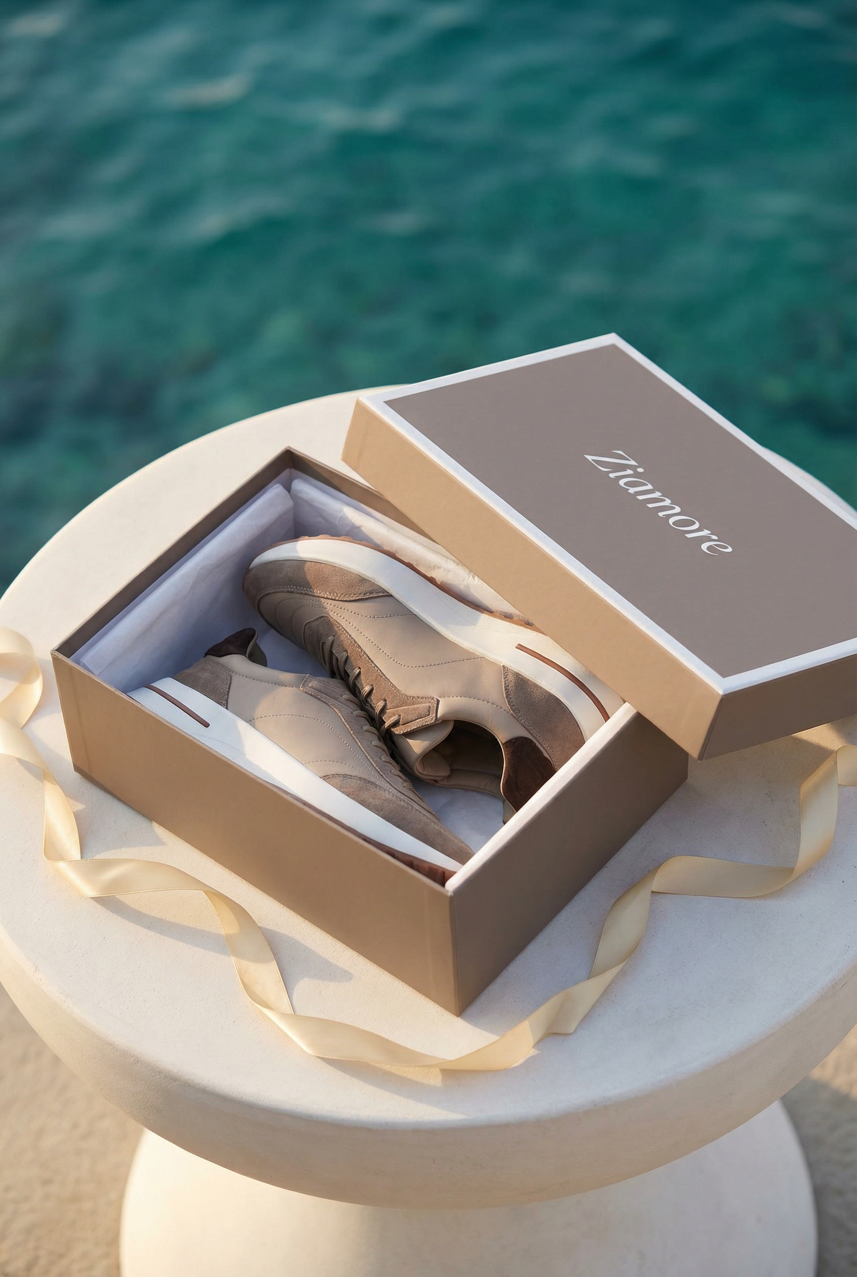 Timassi Portofino Süet Sneaker - yakın çekim