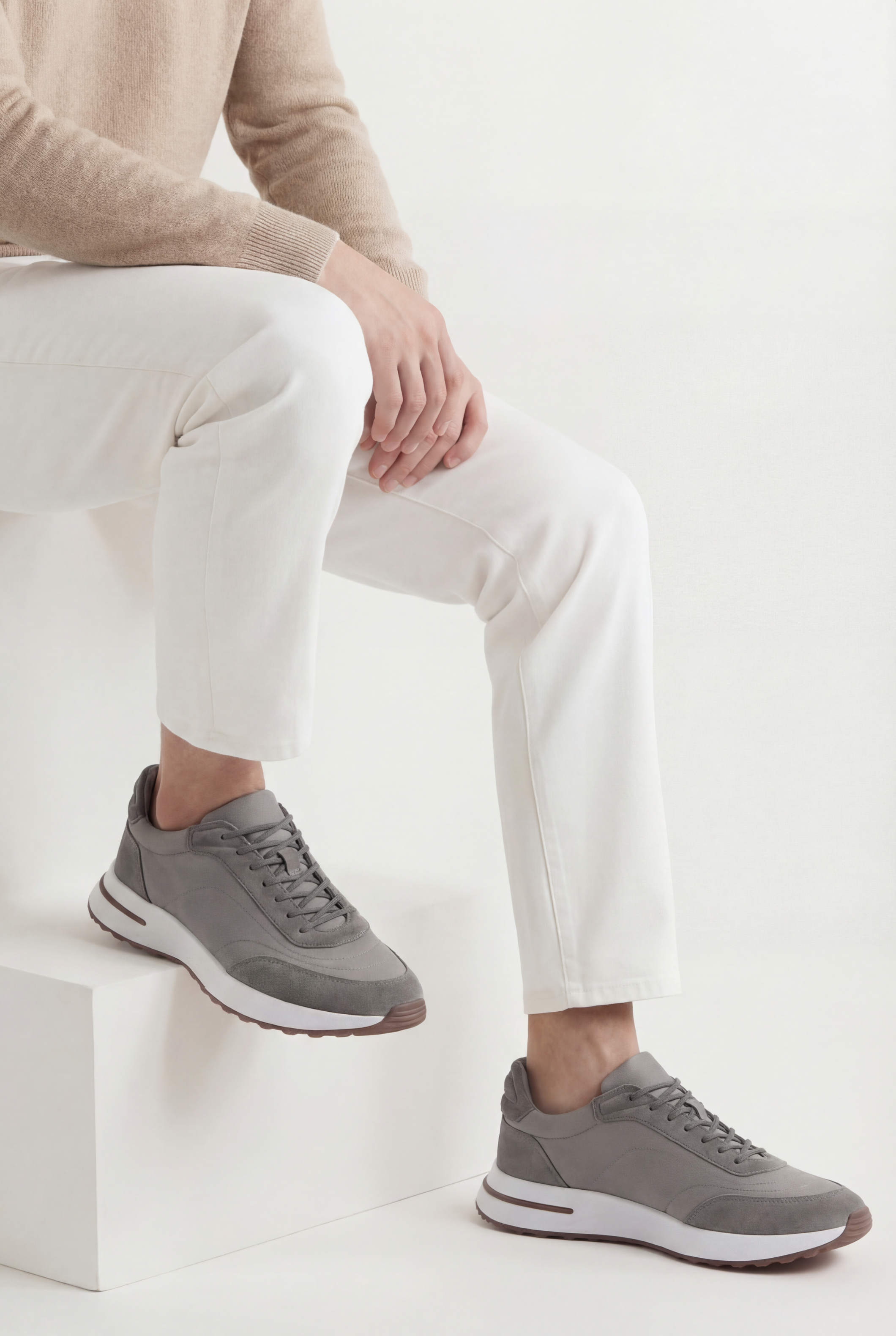 Timassi Portofino Süet Sneaker - yandan görünüm