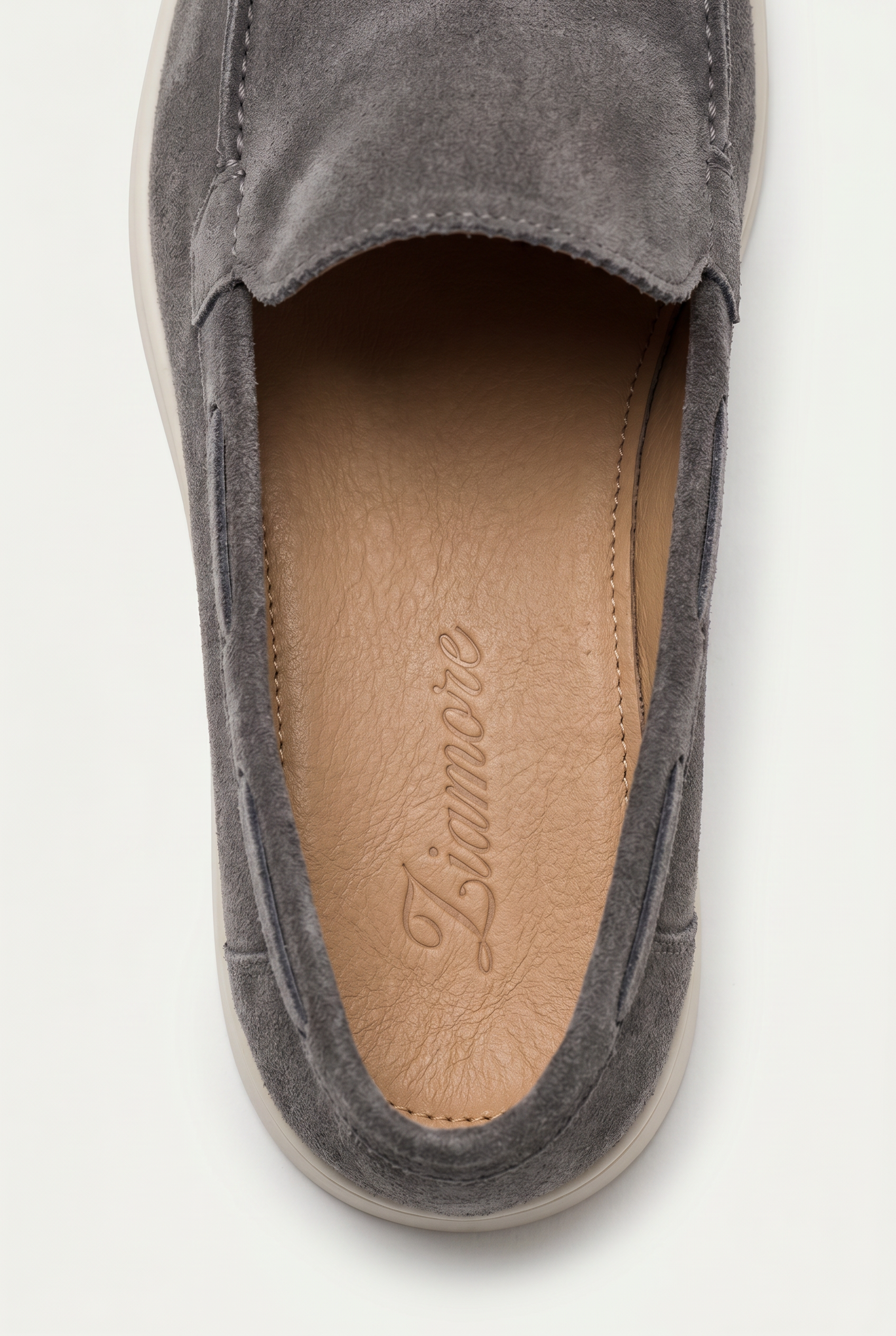 Timassi süet loafer - Gri stil önerisi