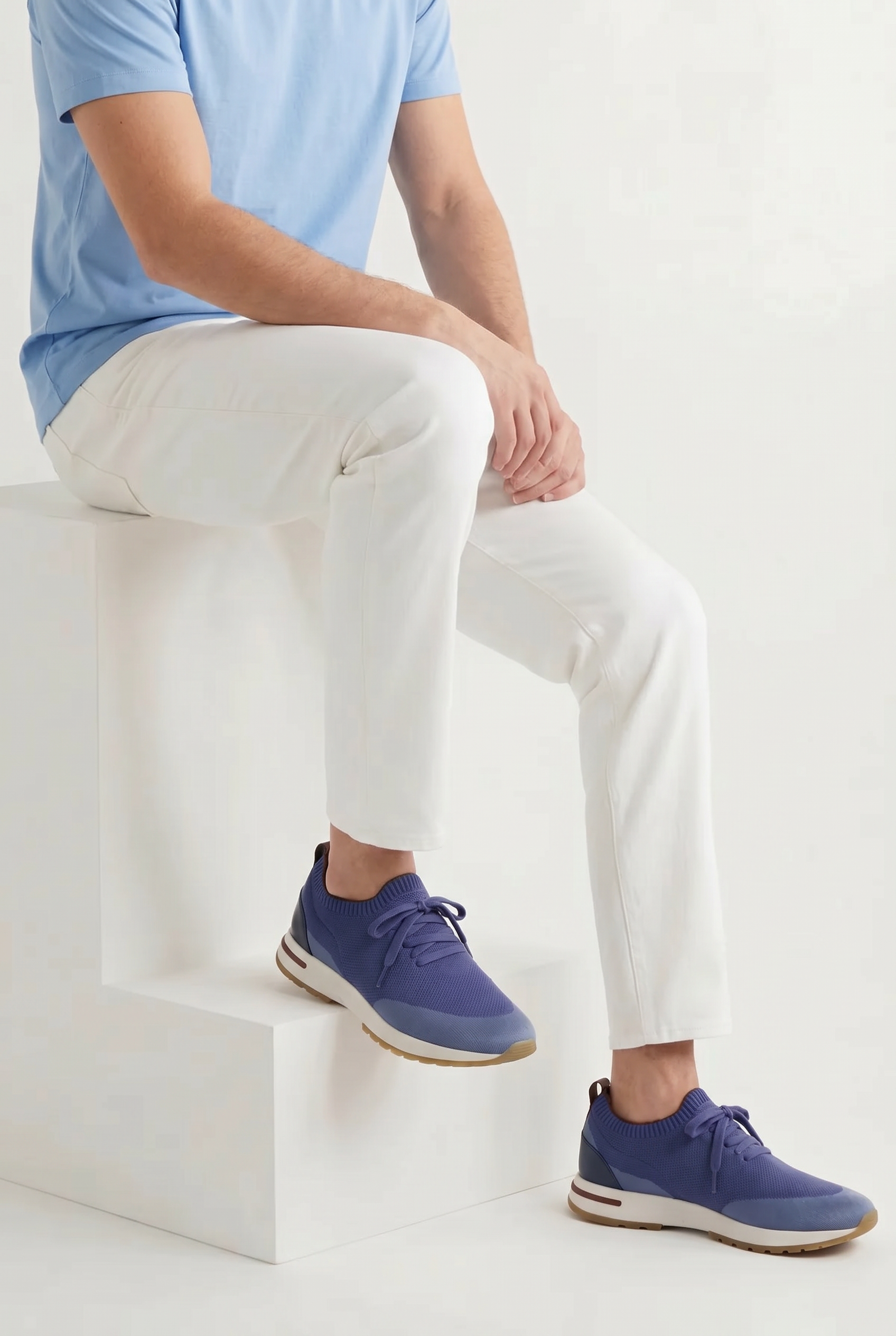 Timassi Tireno Örgü Sneaker - topuk detayı