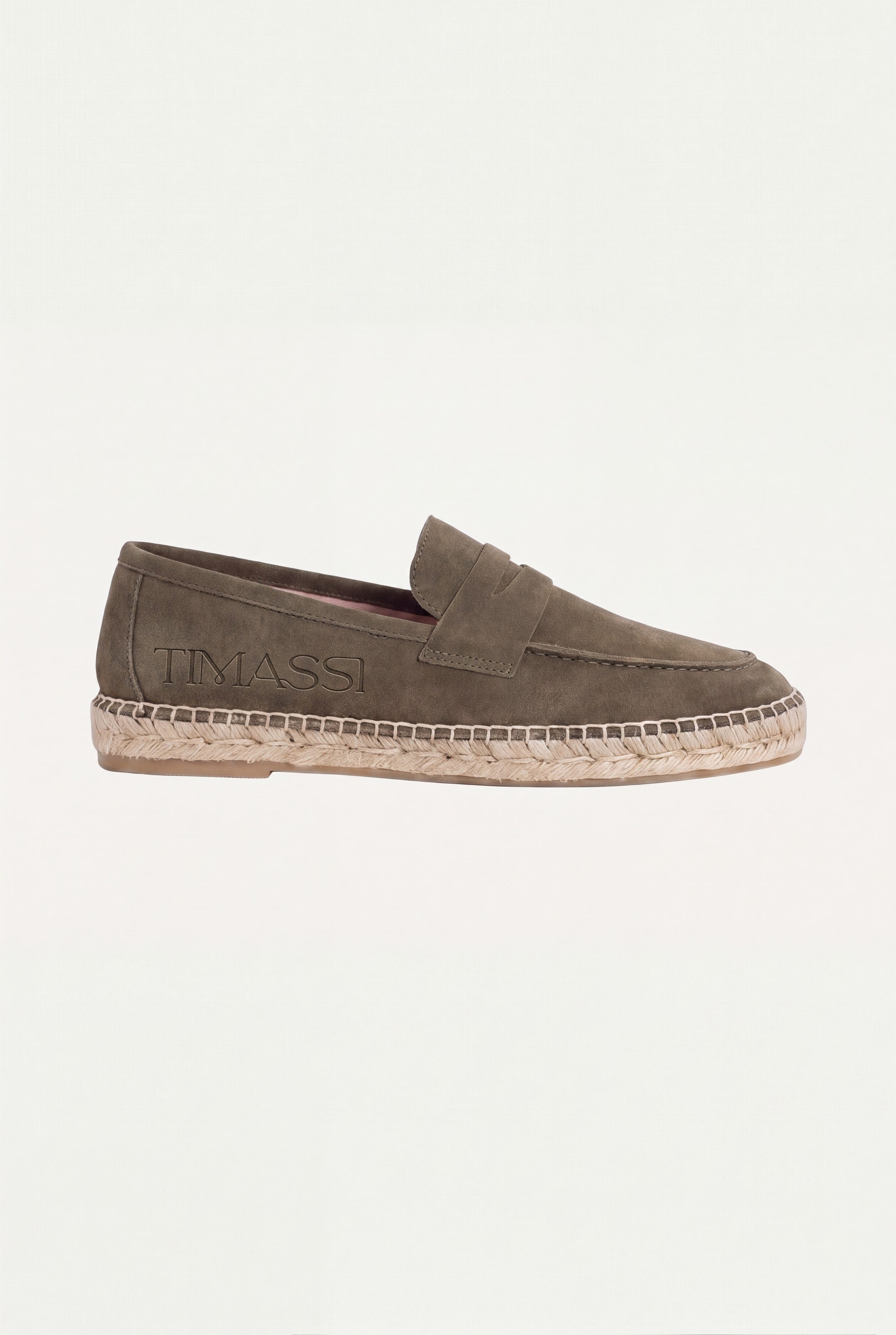 Timassi Capri Süet Loafer - Zeytin Yeşili