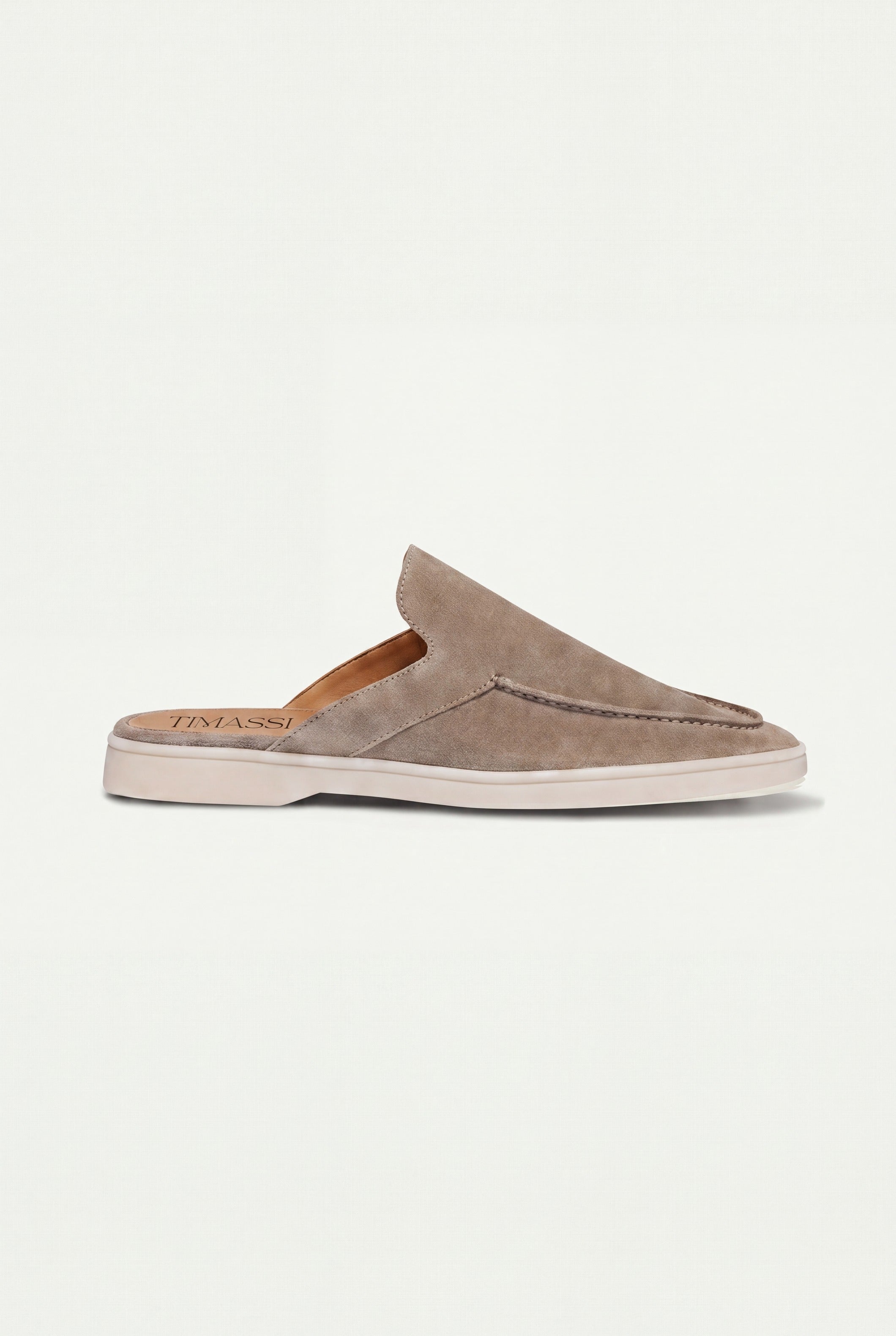Marina Süet Mule - Taupe