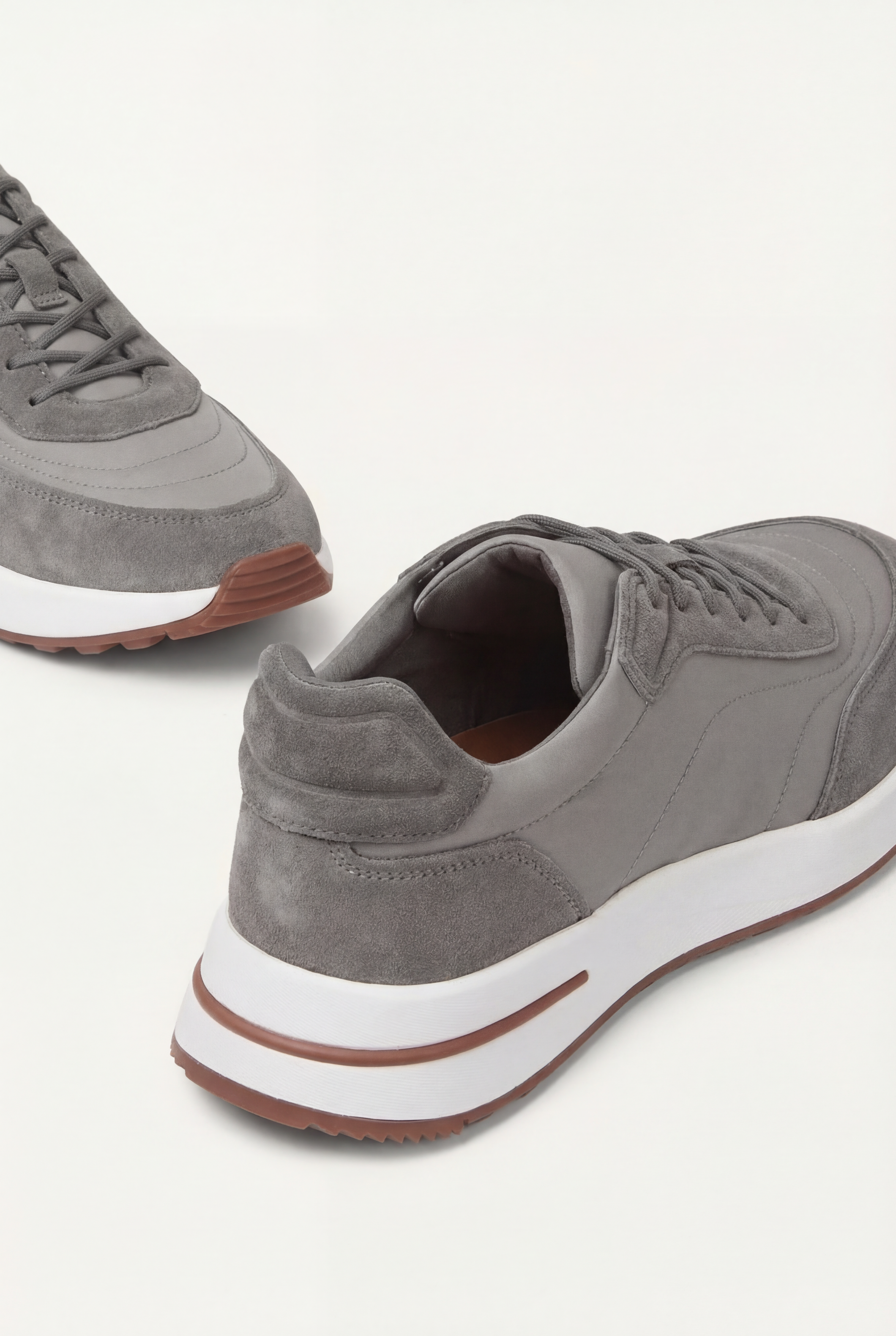 Portofino Süet Sneaker - Gri