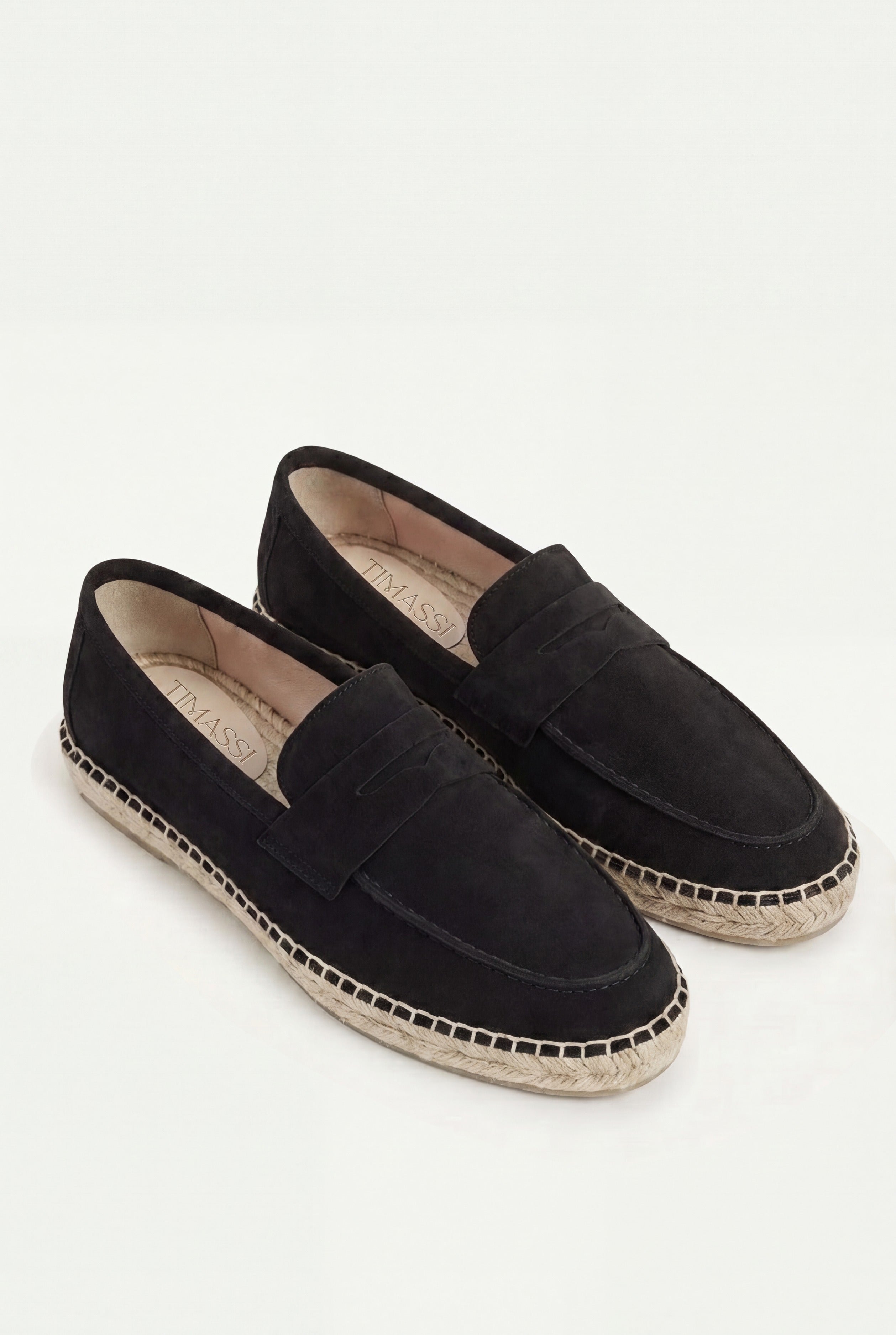 Capri Süet Loafer - Siyah