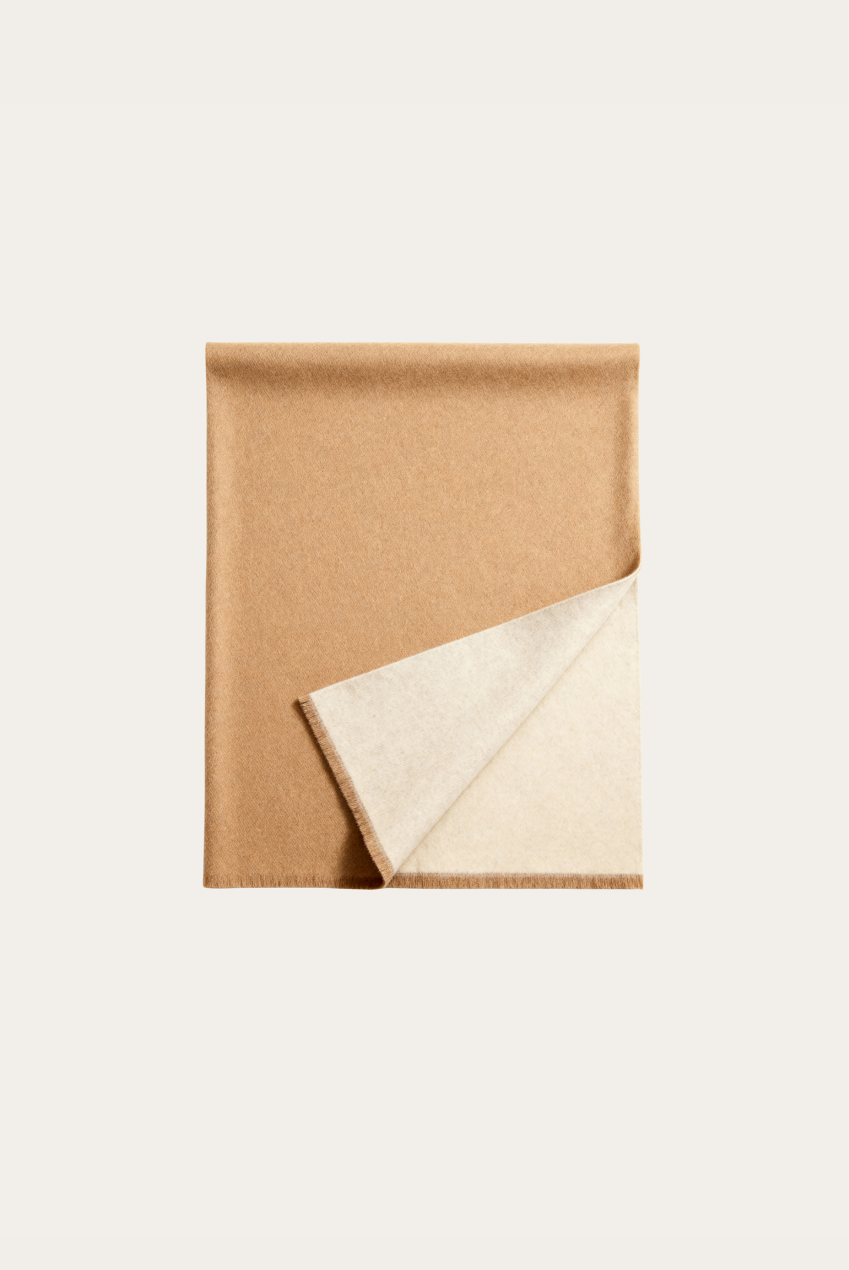 Bej Premium Kaşmir Atkı