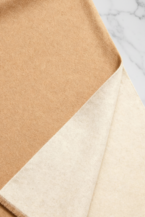 Bej Premium Kaşmir Atkı