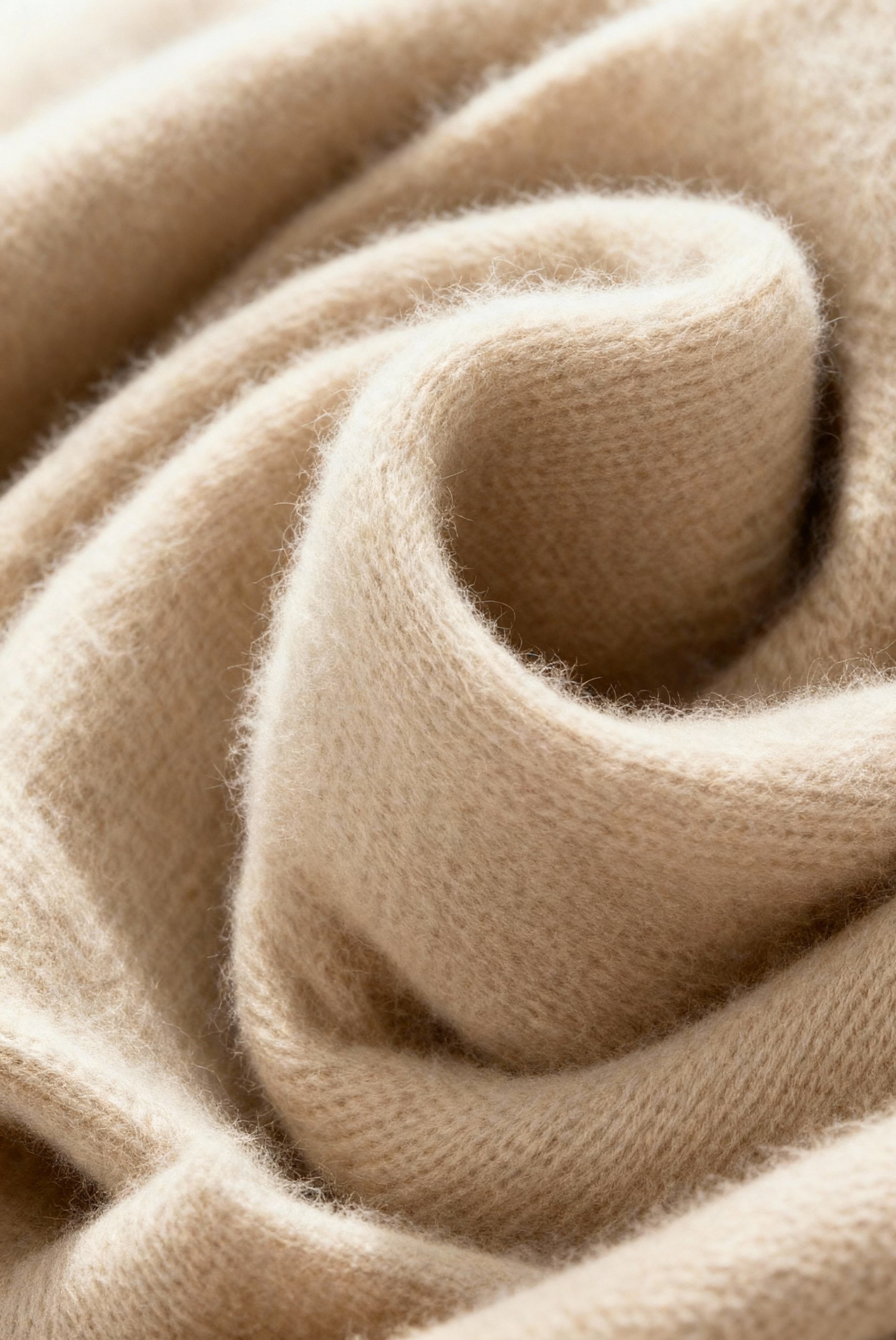 Bej Premium Kaşmir Atkı