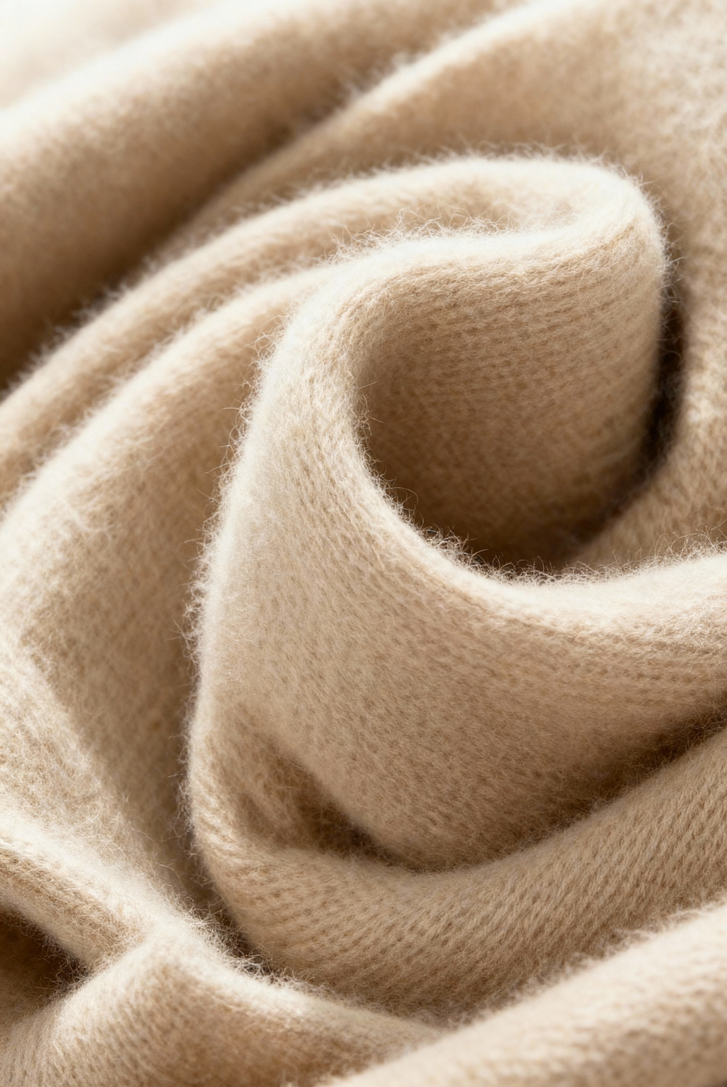 Bej Premium Kaşmir Atkı