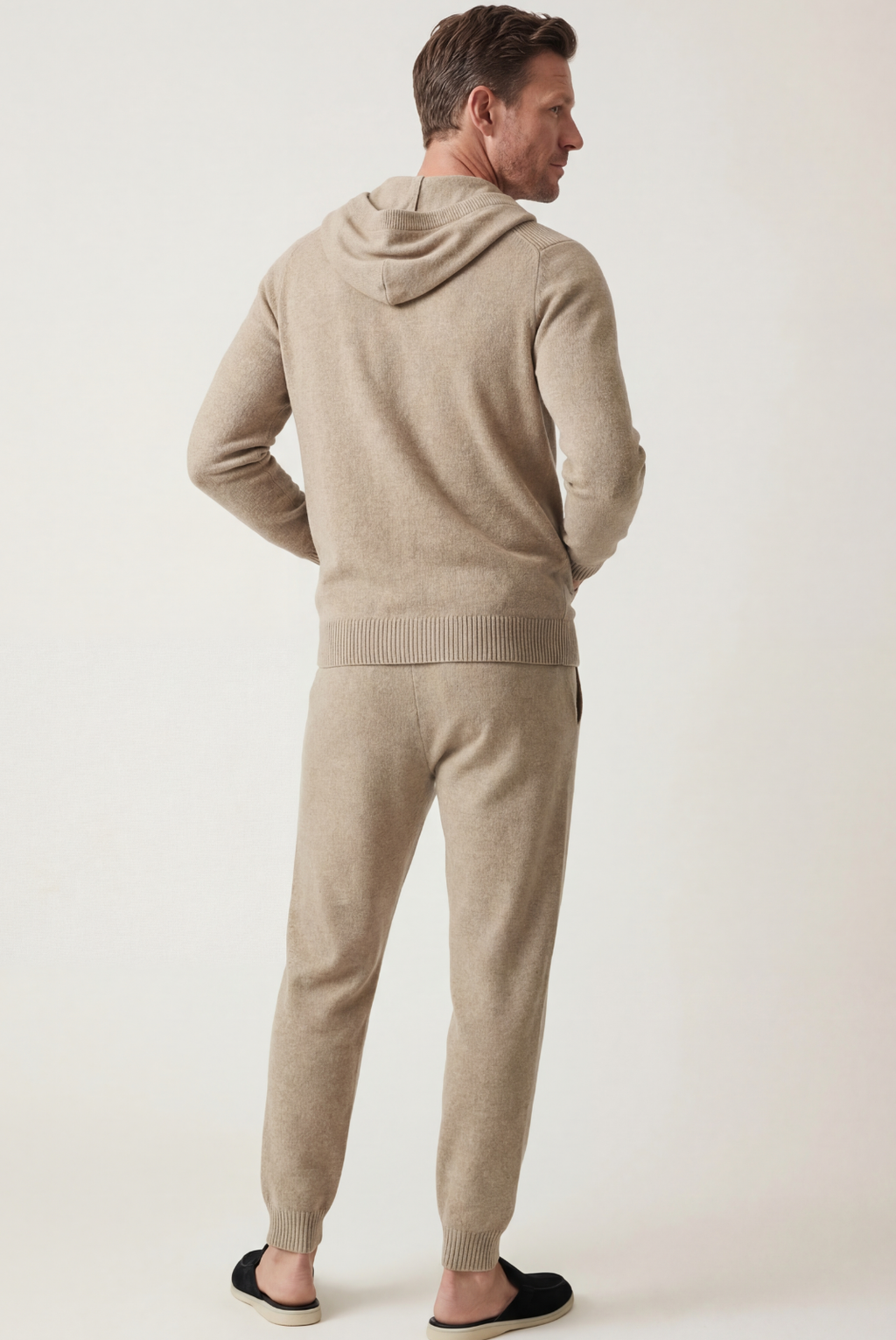 Saf Kaşmir Deve Tüyü Takım