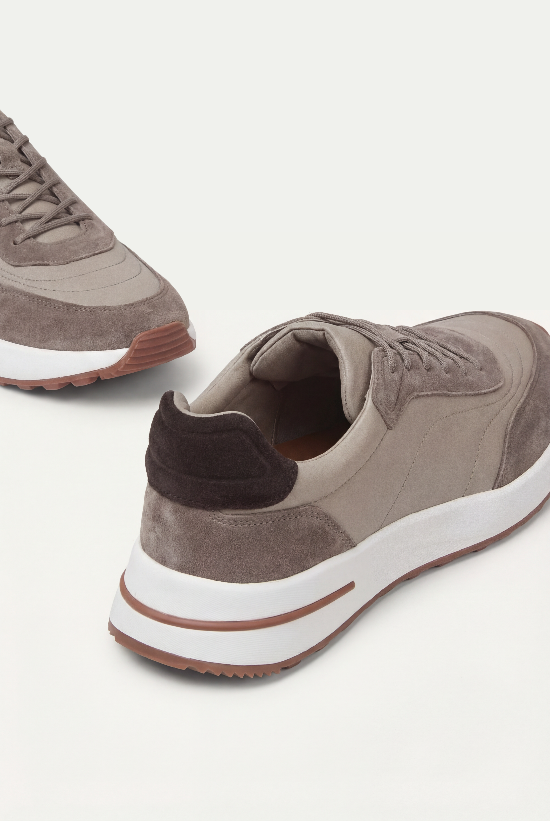 Portofino Süet Sneaker - Kül Grisi