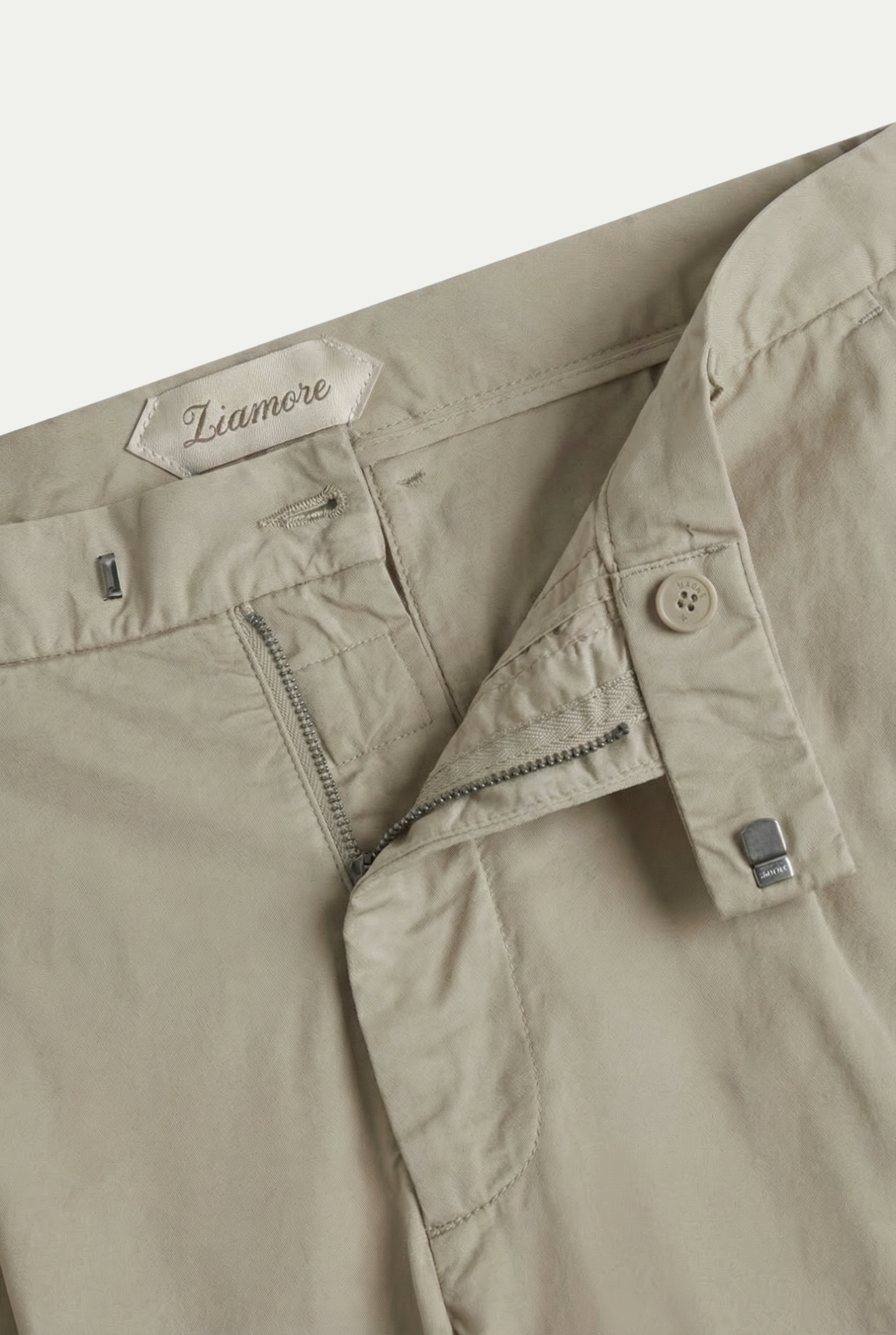 Timassi Portofino Klasik Pantolon - Haki model üzerinde