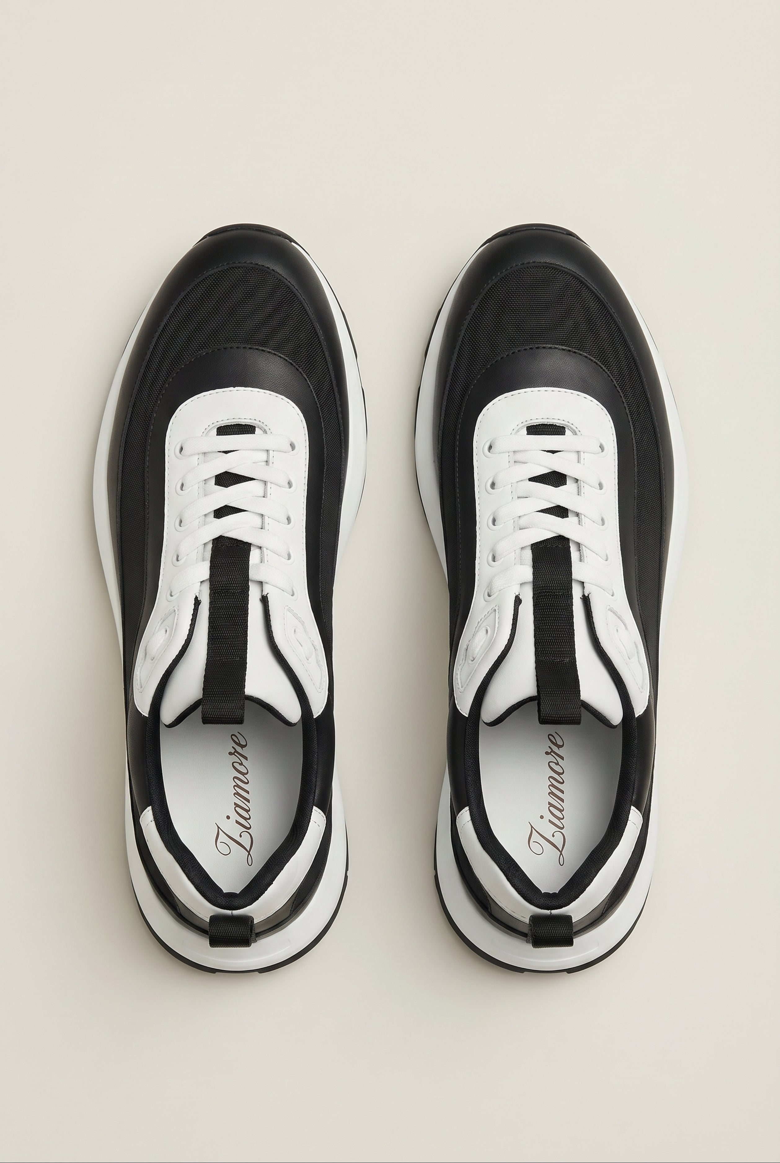 Timassi Rodore sneaker - Siyah/Beyaz arka görünüm