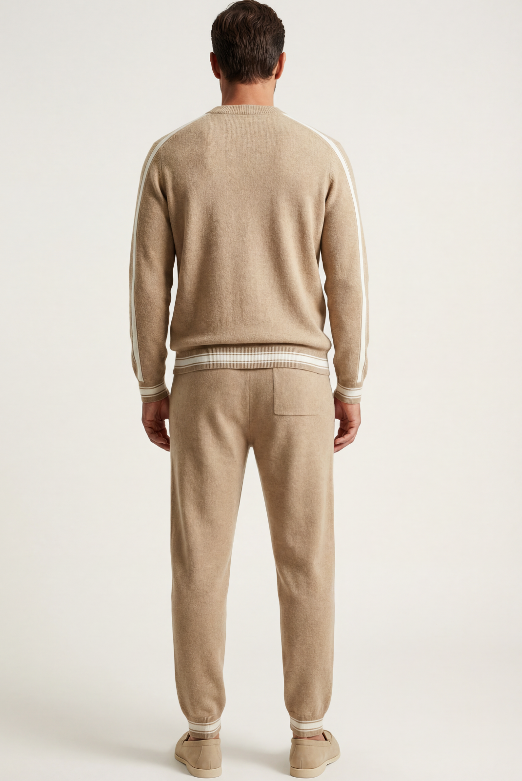 Saf Kaşmir Deve Tüyü Set