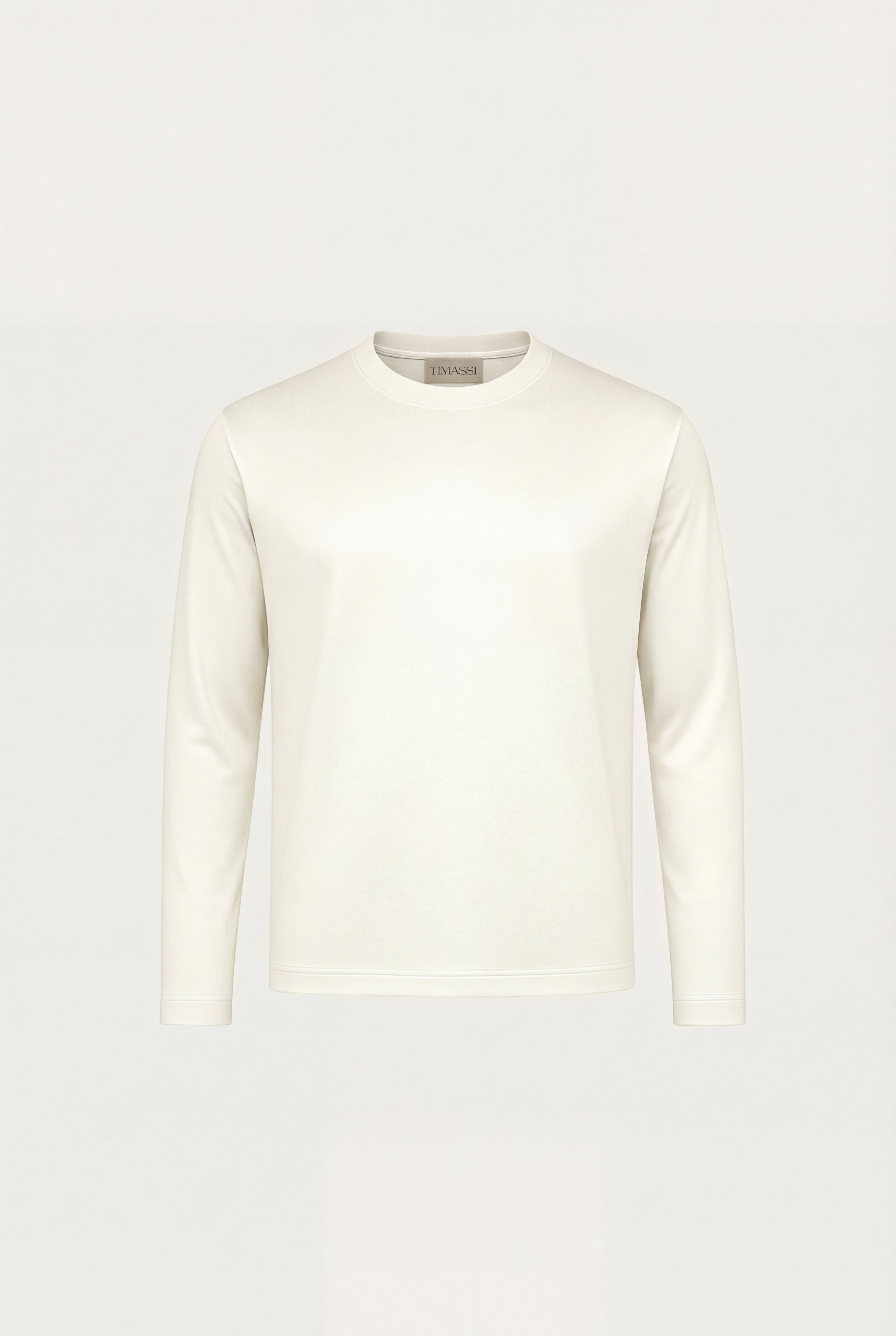 Beyaz Uzun Kollu T-Shirt