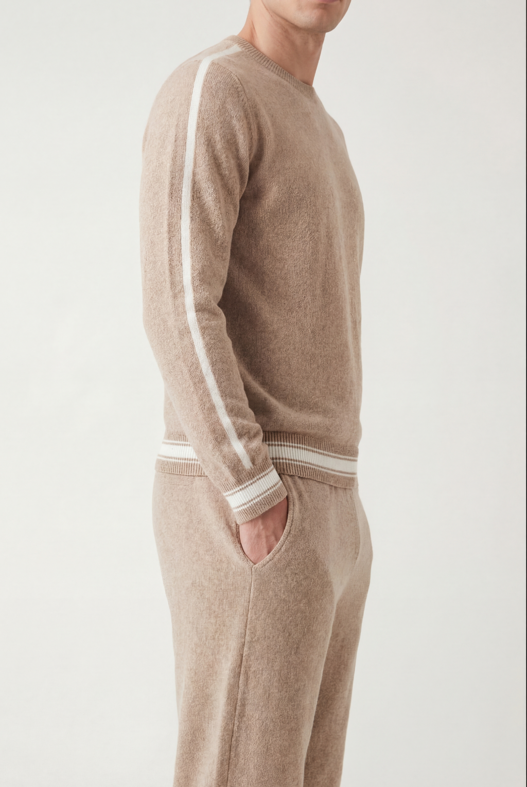 Saf Kaşmir Deve Tüyü Set