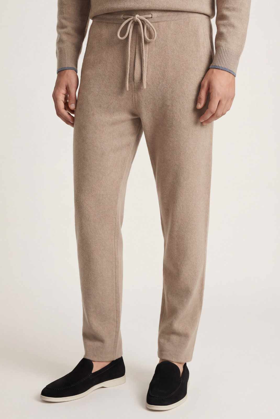 Merino Yünü Bej Takım