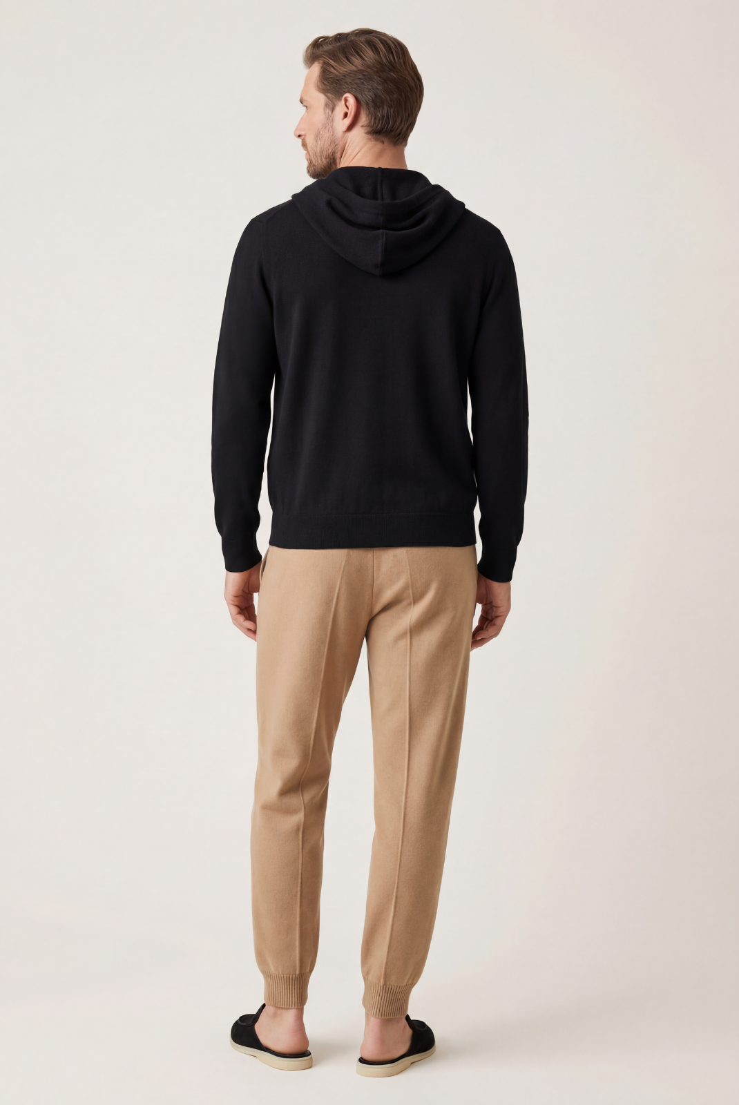 Merino Yünü Deve Tüyü Lounge Eşofman