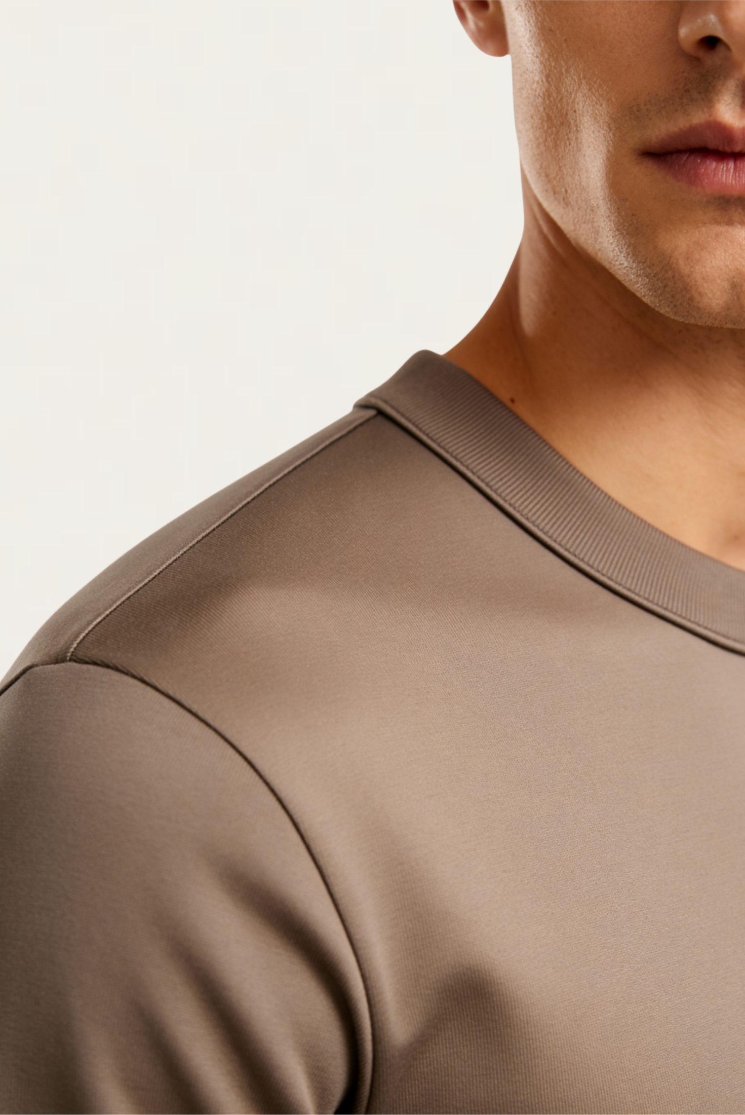 Haki Uzun Kollu T-Shirt