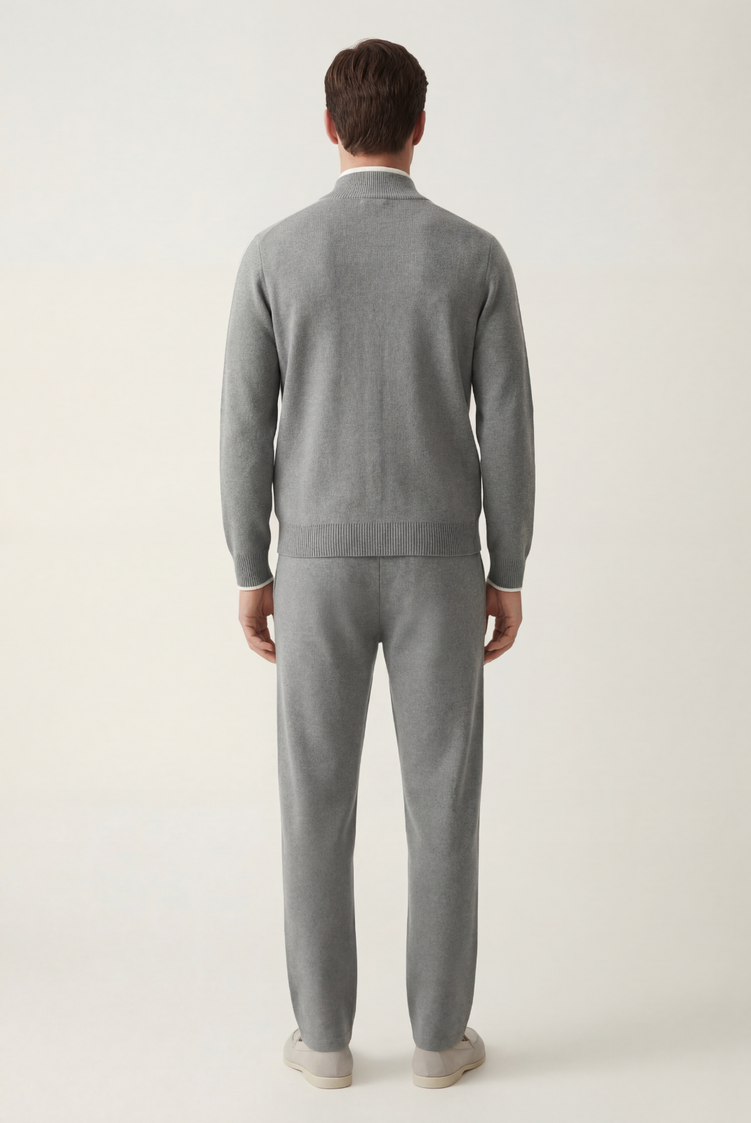 Merino Yünü Gri Takım