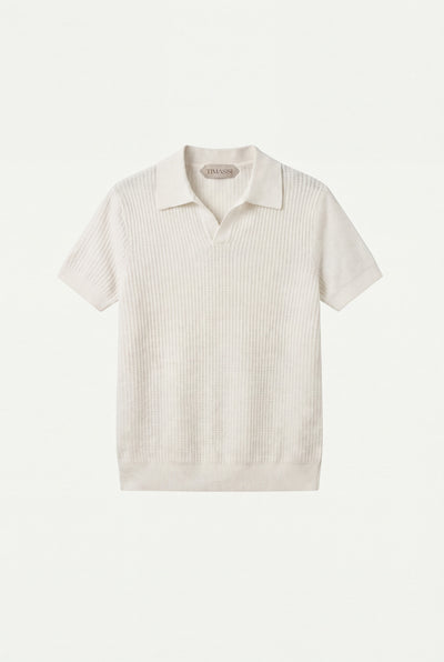 Ravello Örgü Polo - Krem