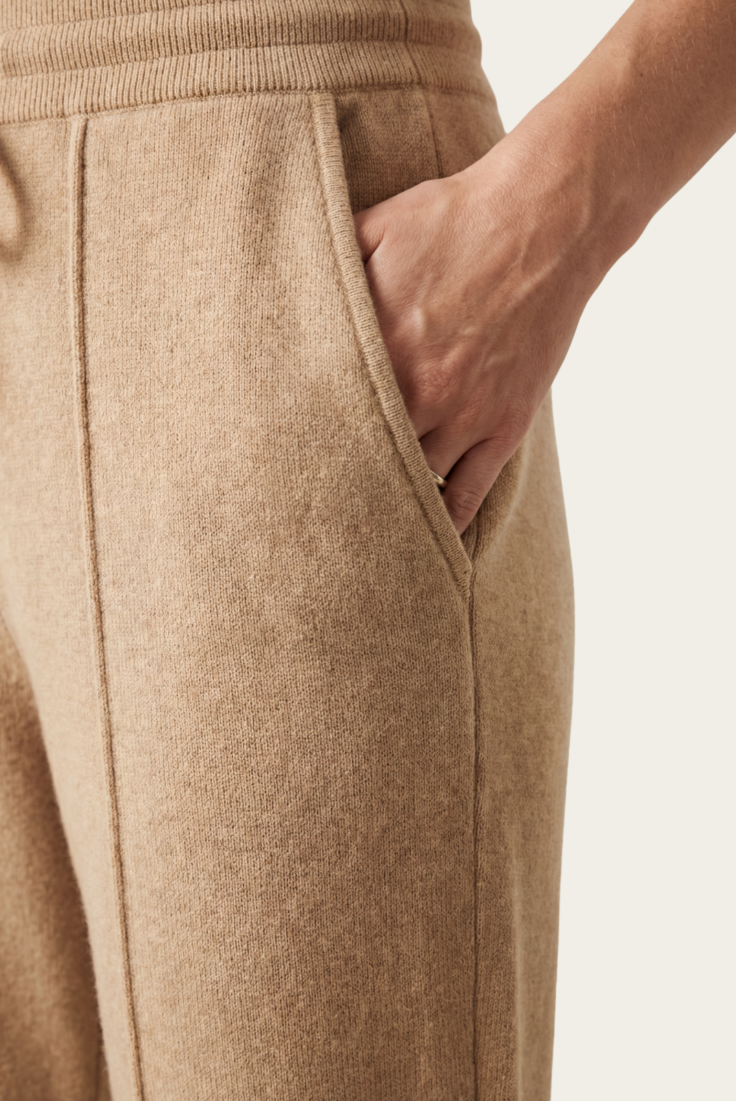 Camel Merino Yün Jogger
