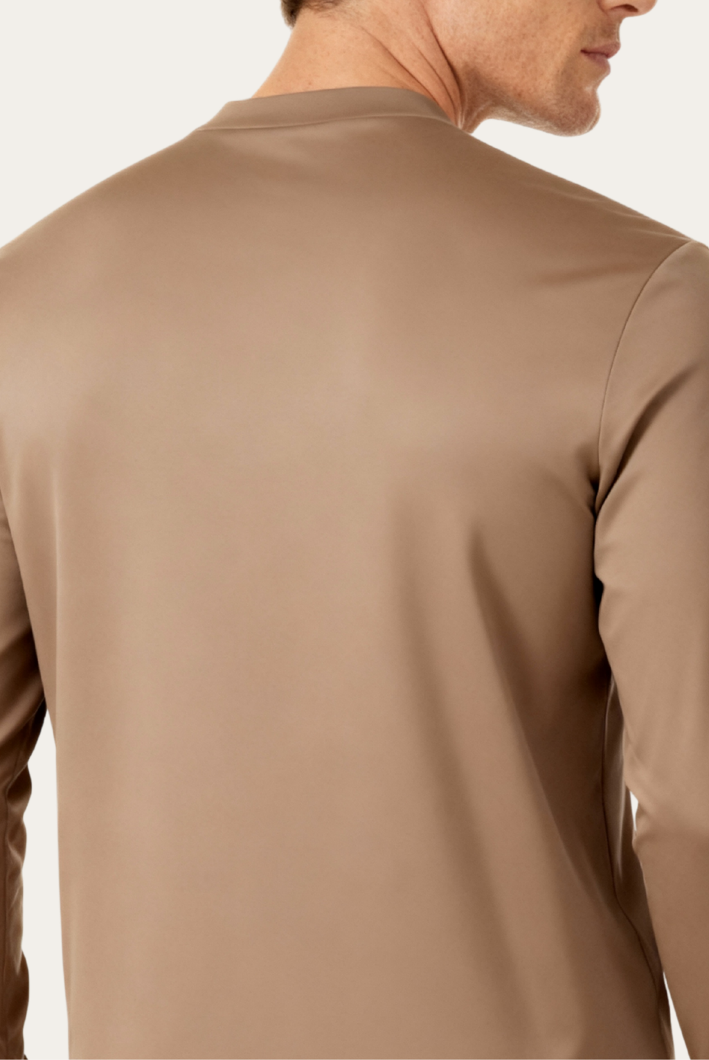 Haki Uzun Kollu T-Shirt