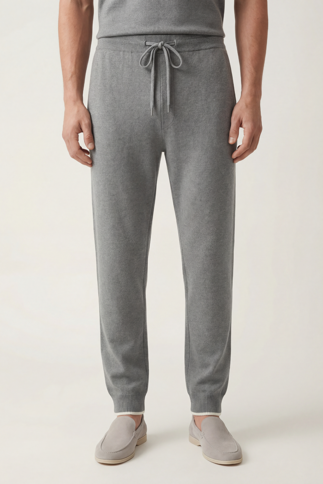 Merino Yünü Gri Takım