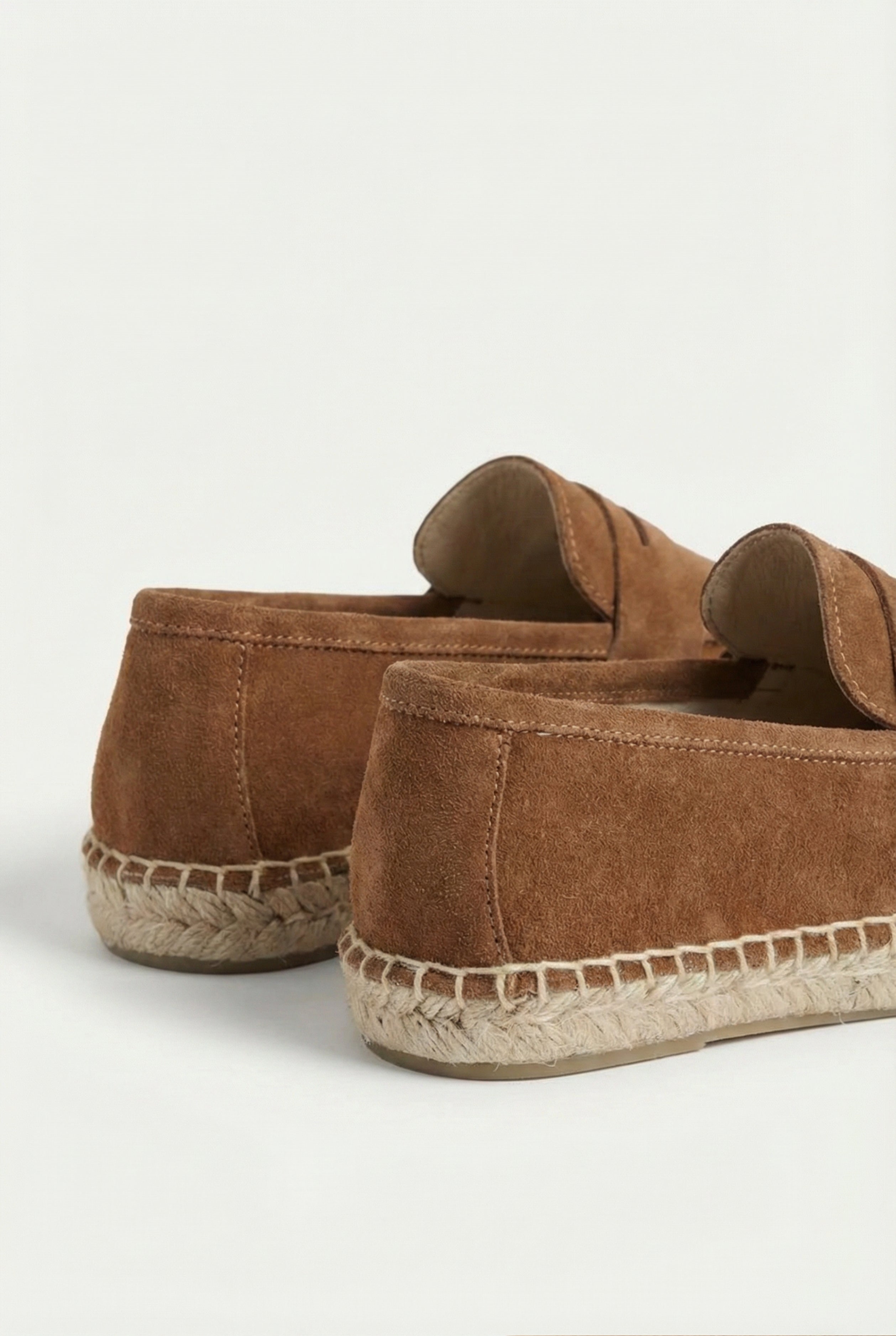 Timassi Capri Süet Loafer - Taba - üst detay