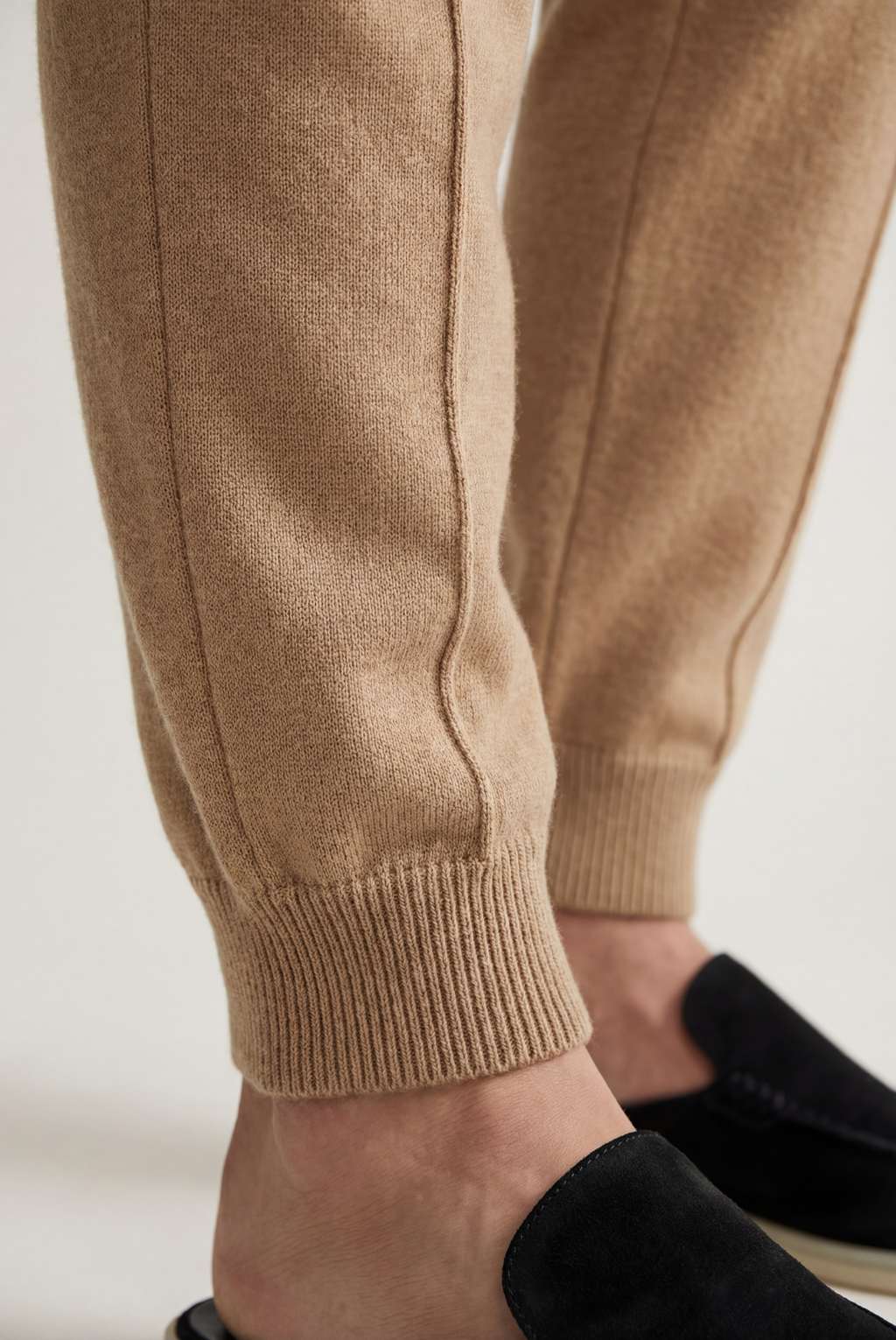 Merino Yünü Deve Tüyü Lounge Eşofman