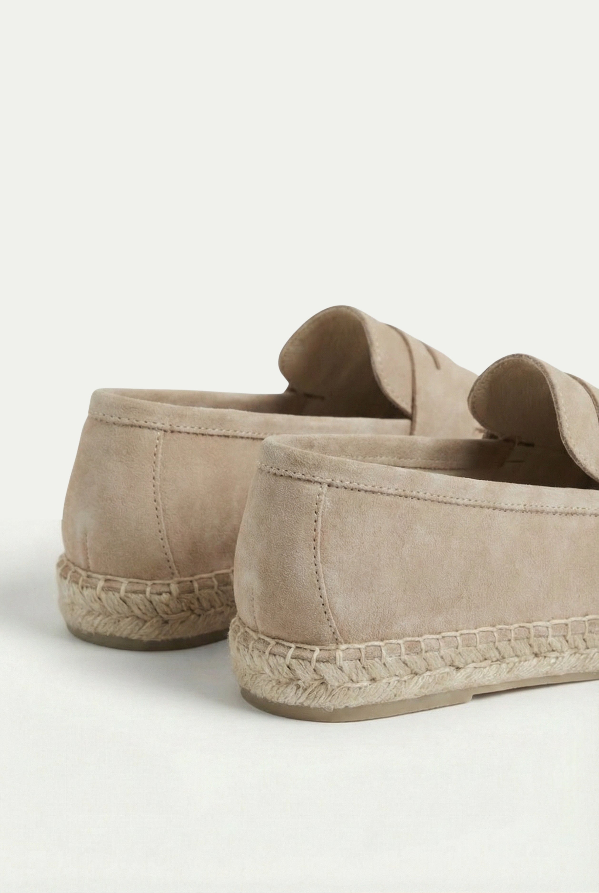 Timassi Capri Süet Loafer - Bej - üst detay