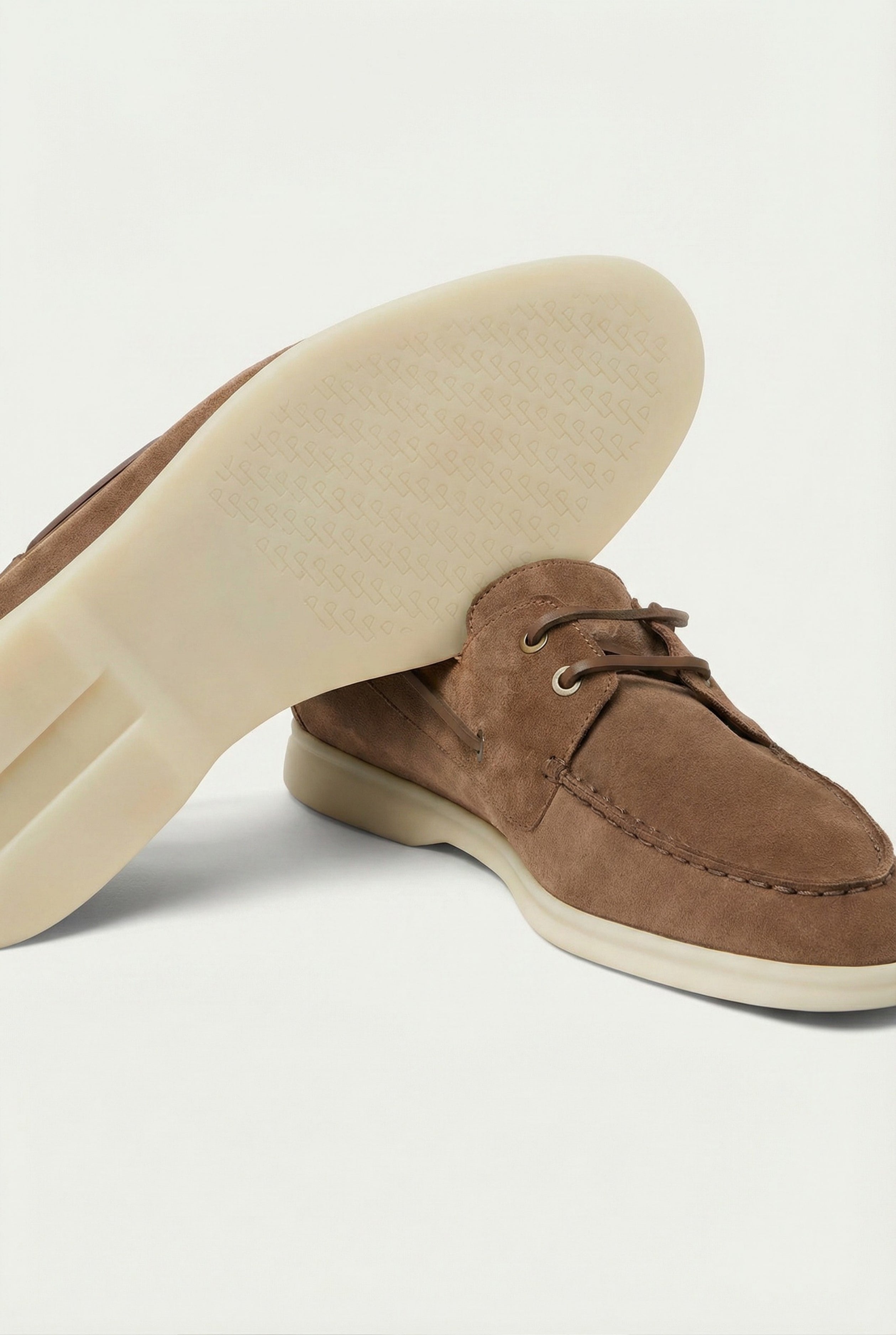 Timassi Amalfi Süet Loafer - Taupe - yakın çekim