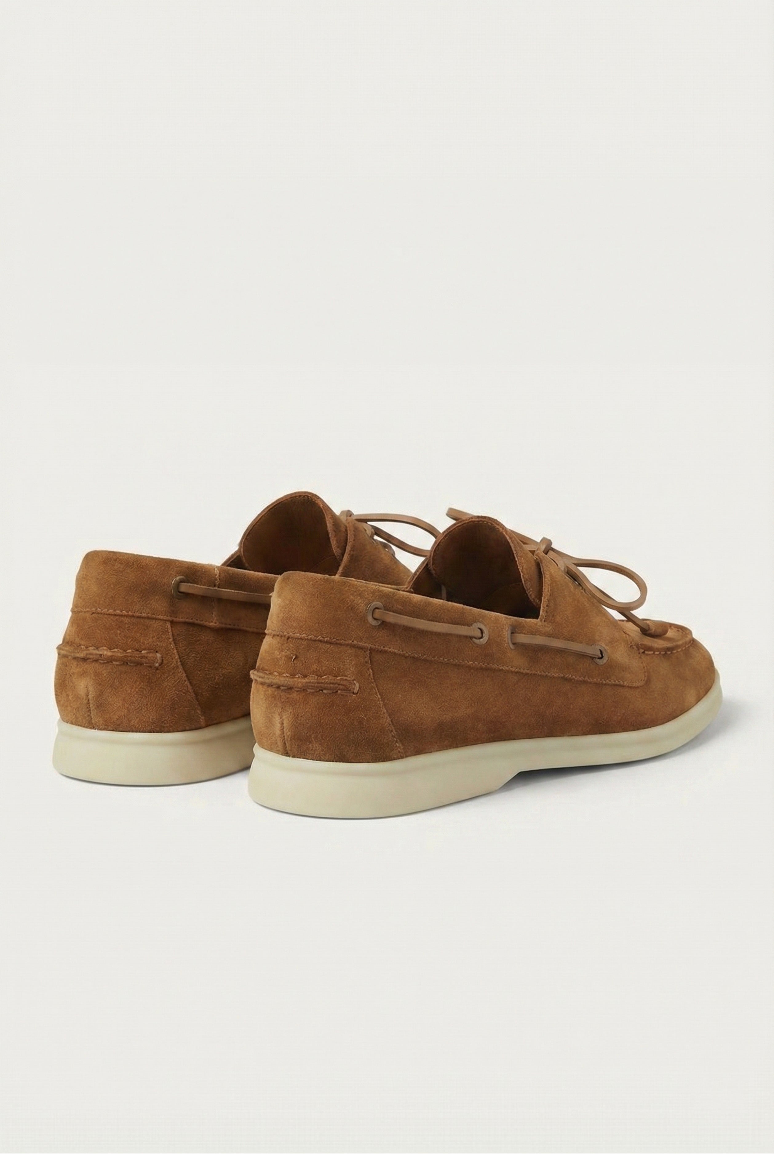 Timassi Amalfi Süet Loafer - Kahverengi - yakın çekim